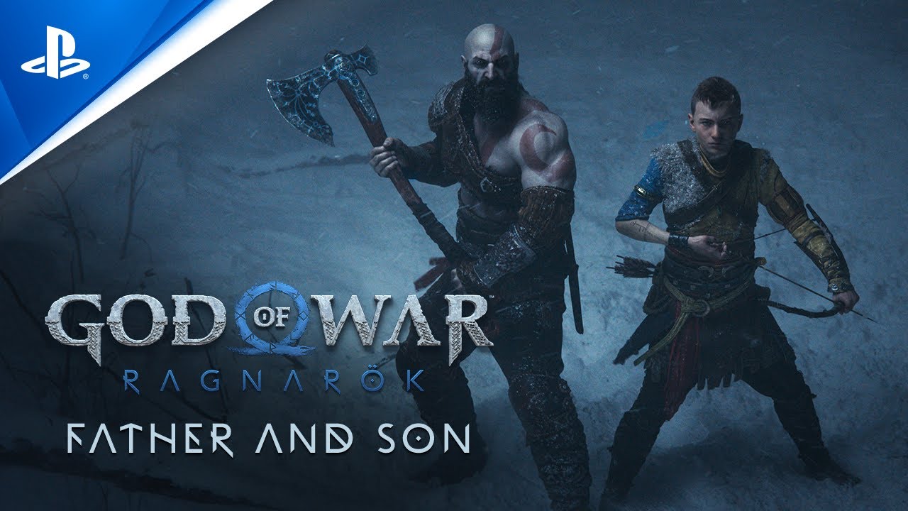 God of War Ragnarök and Son Cinematic. PS5 & PS4 Games