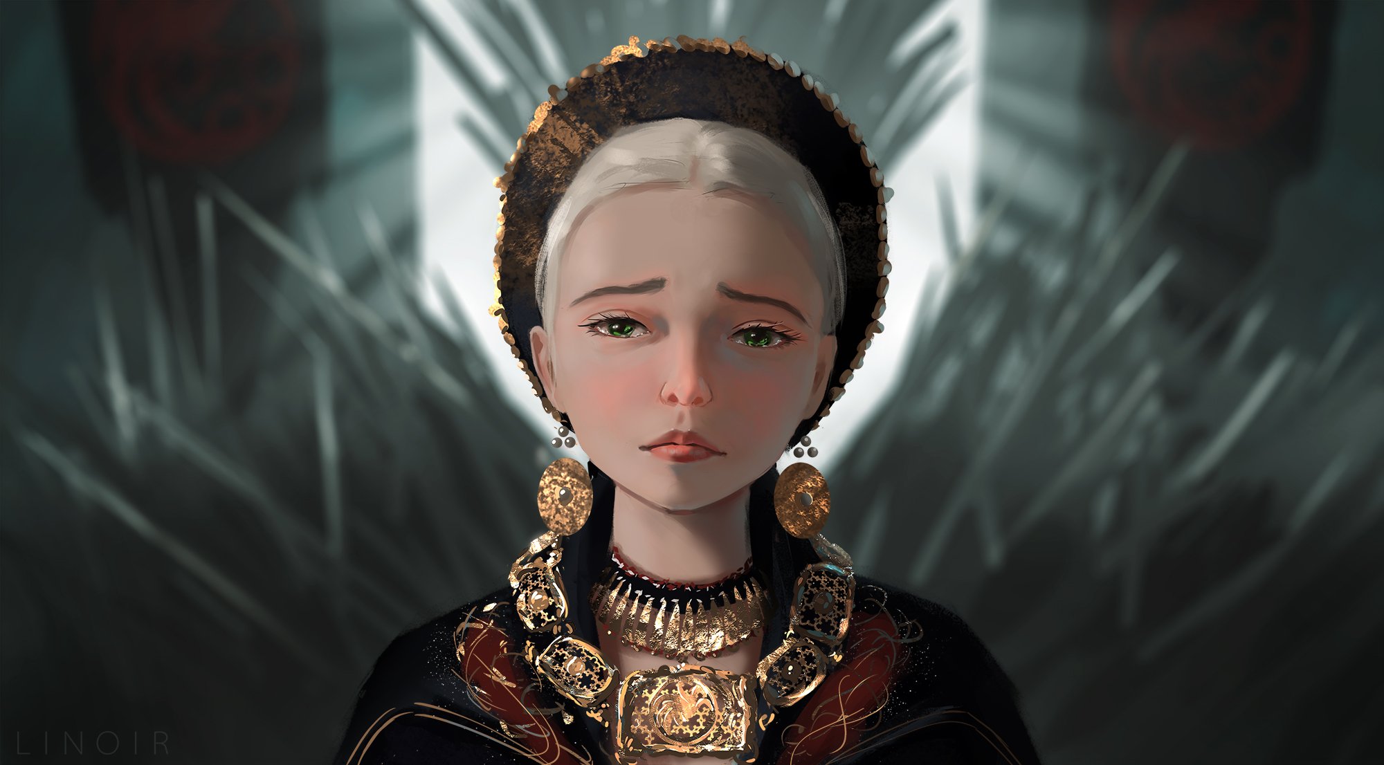 Rhaenyra Targaryen from House of the Dragon Wallpaper