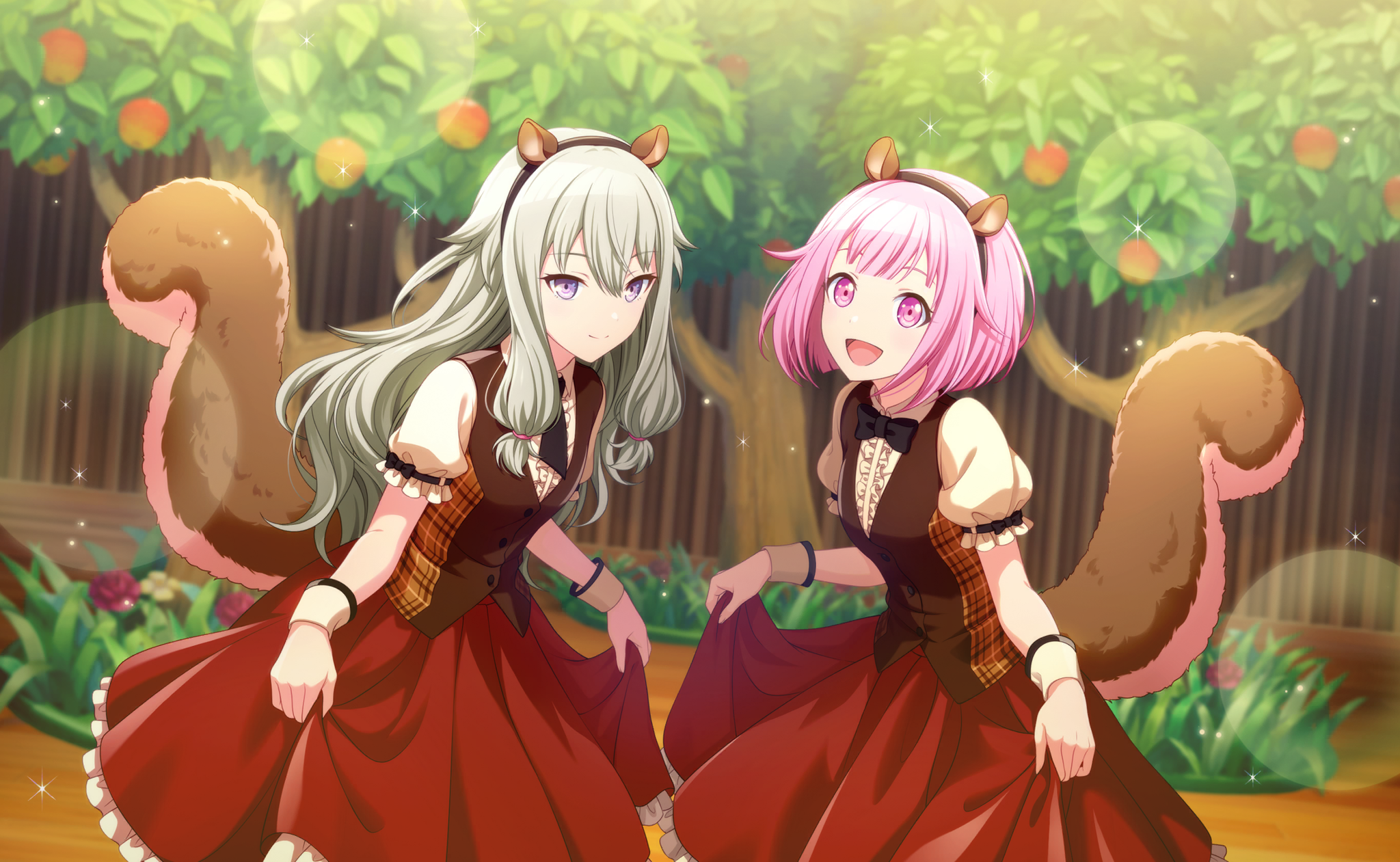 The Young Squirrels' Invitation