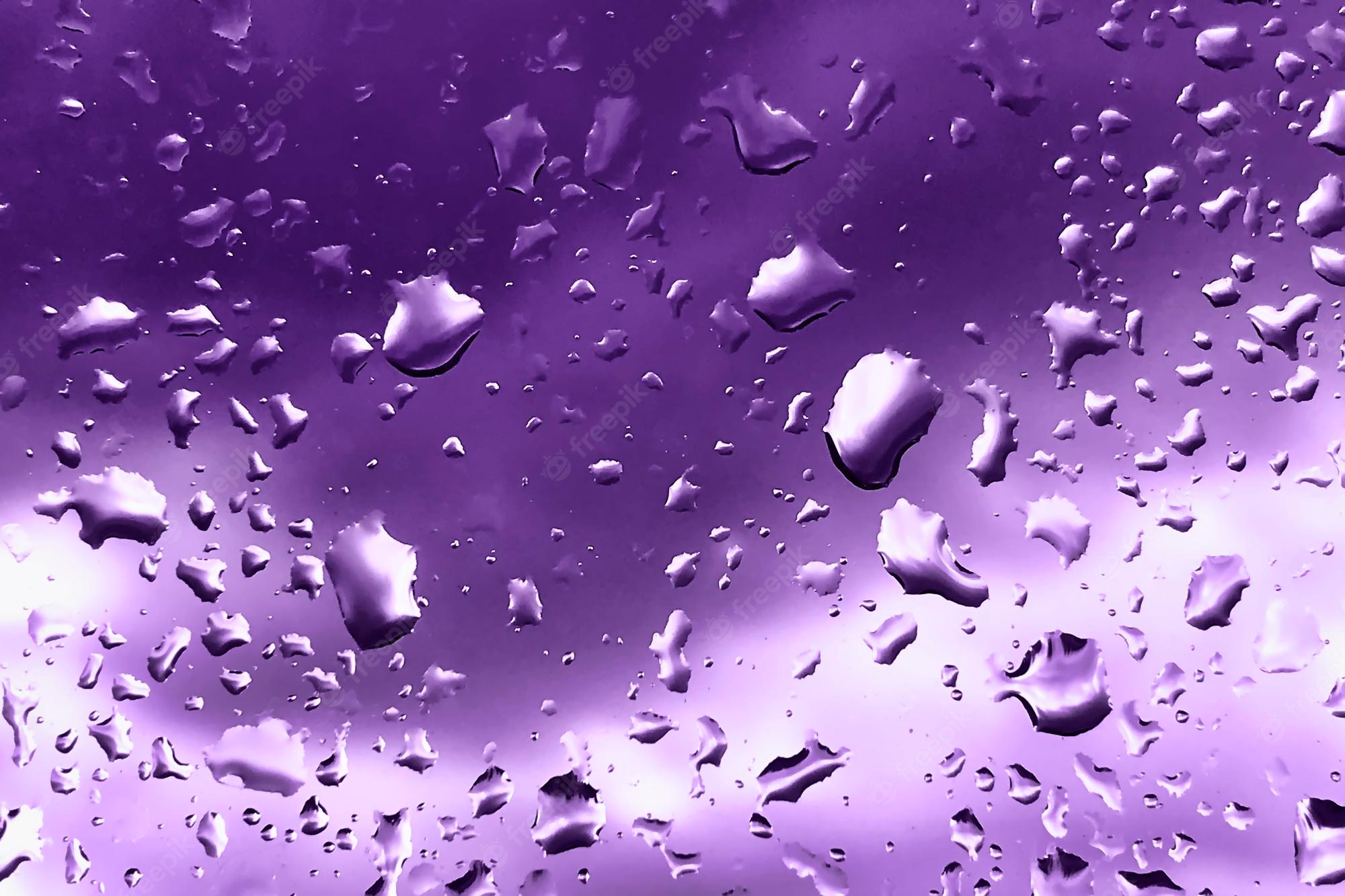 Violet Drops Image. Free Vectors, & PSD