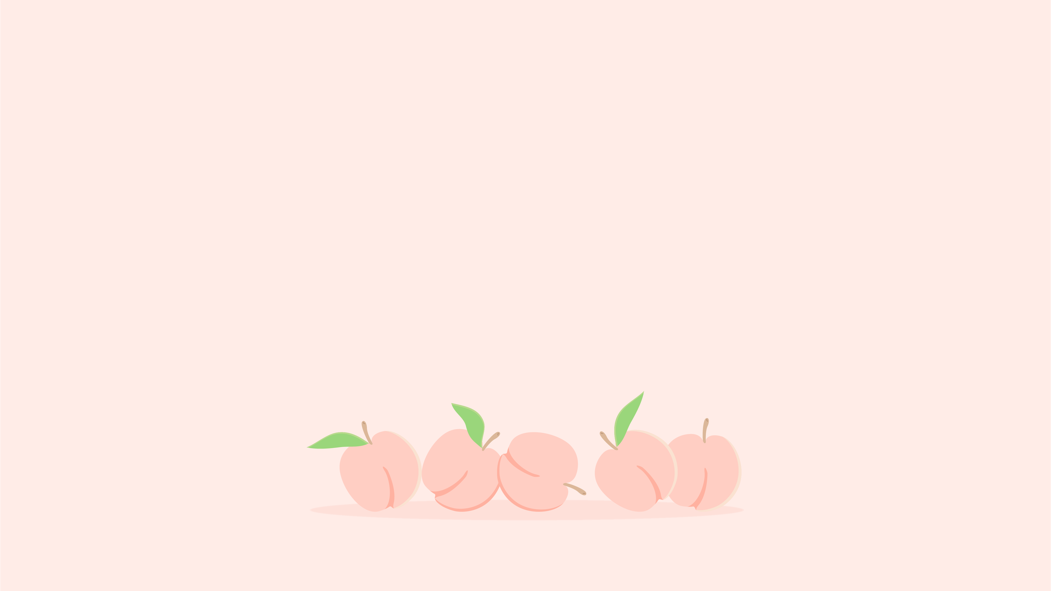 Peach Aesthetic Wallpaper HD