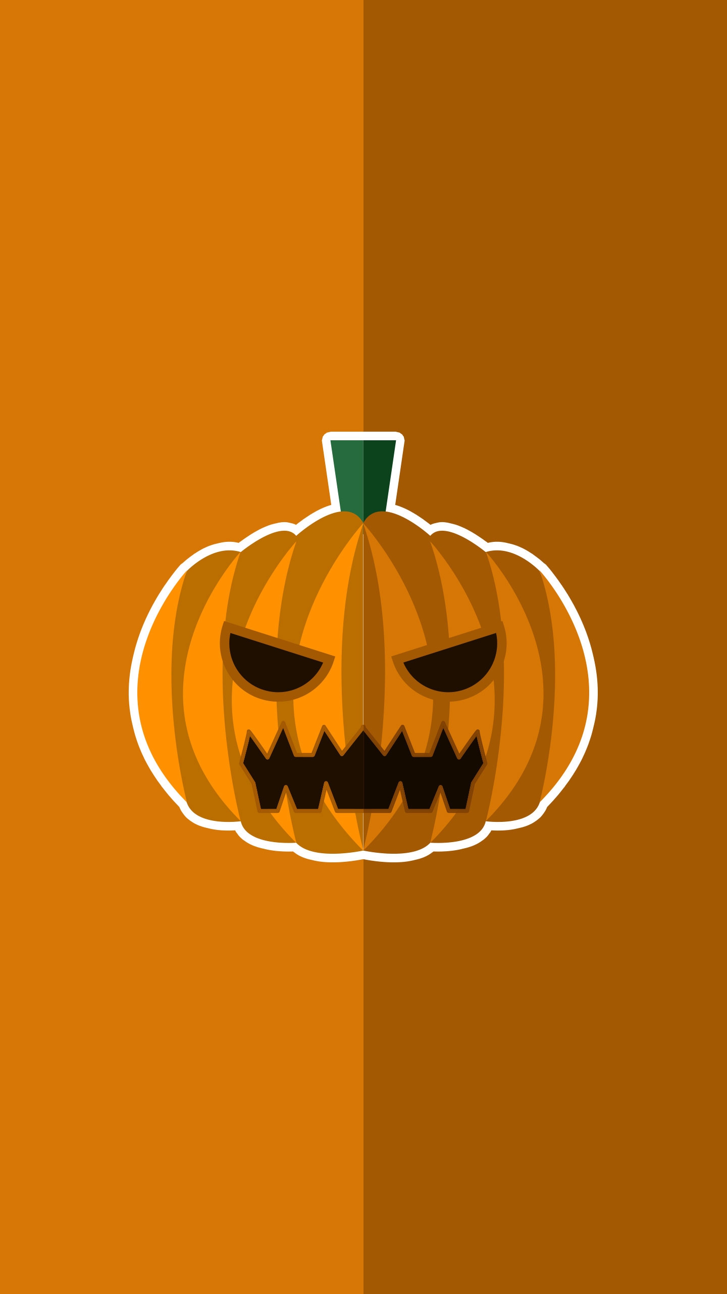 Halloween Pumpkin Minimal IPhone Wallpaper Wallpaper, iPhone Wallpaper