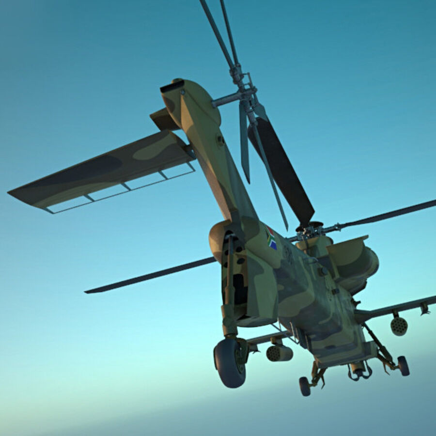 Denel Rooivalk 3D Model $199 - .max .unknown .obj .ma .lwo .fbx .c4d .3Ds