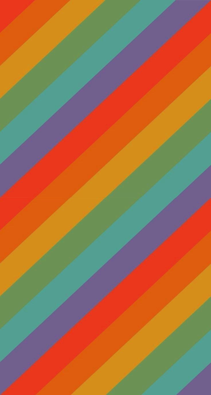 Indie rainbow colors poster