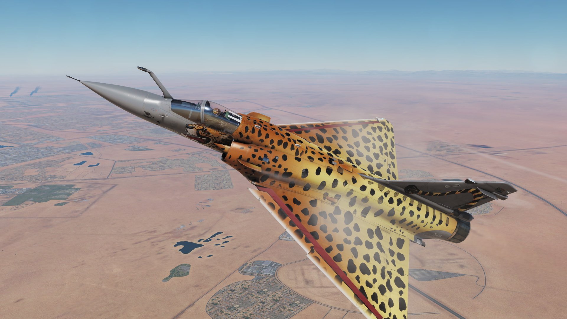342 Spotty Cheetah C Mirage 2000C