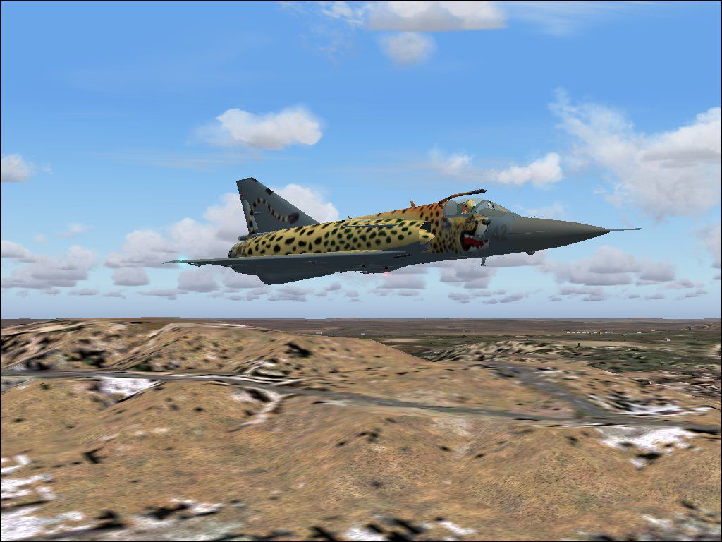 SAAF Atlas Aircraft Cheetah C for FSX