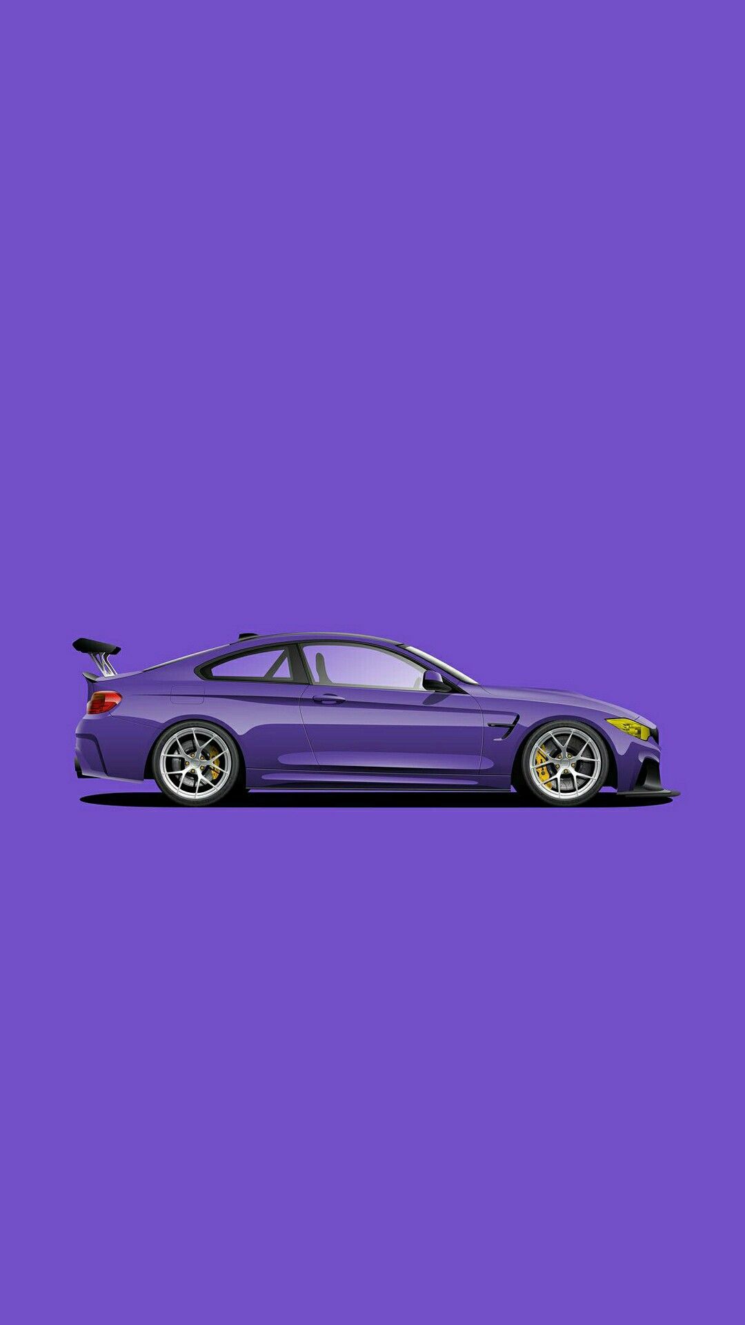 Purple BMW Car IPhone Wallpapers Iphoneswallpapers_com