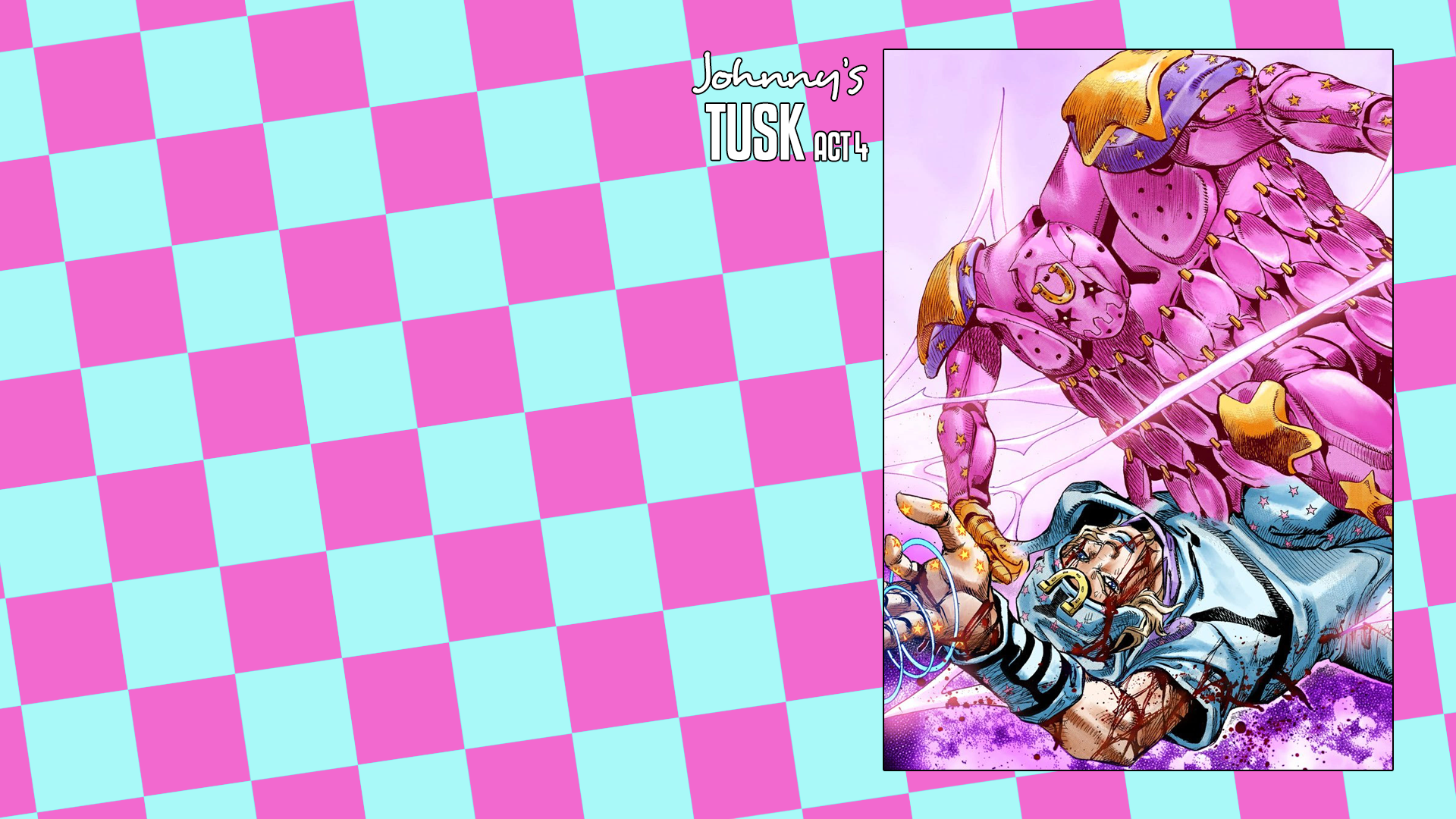 Johnny & Tusk Act 4's Bizarre Adventure Wallpaper Background HD