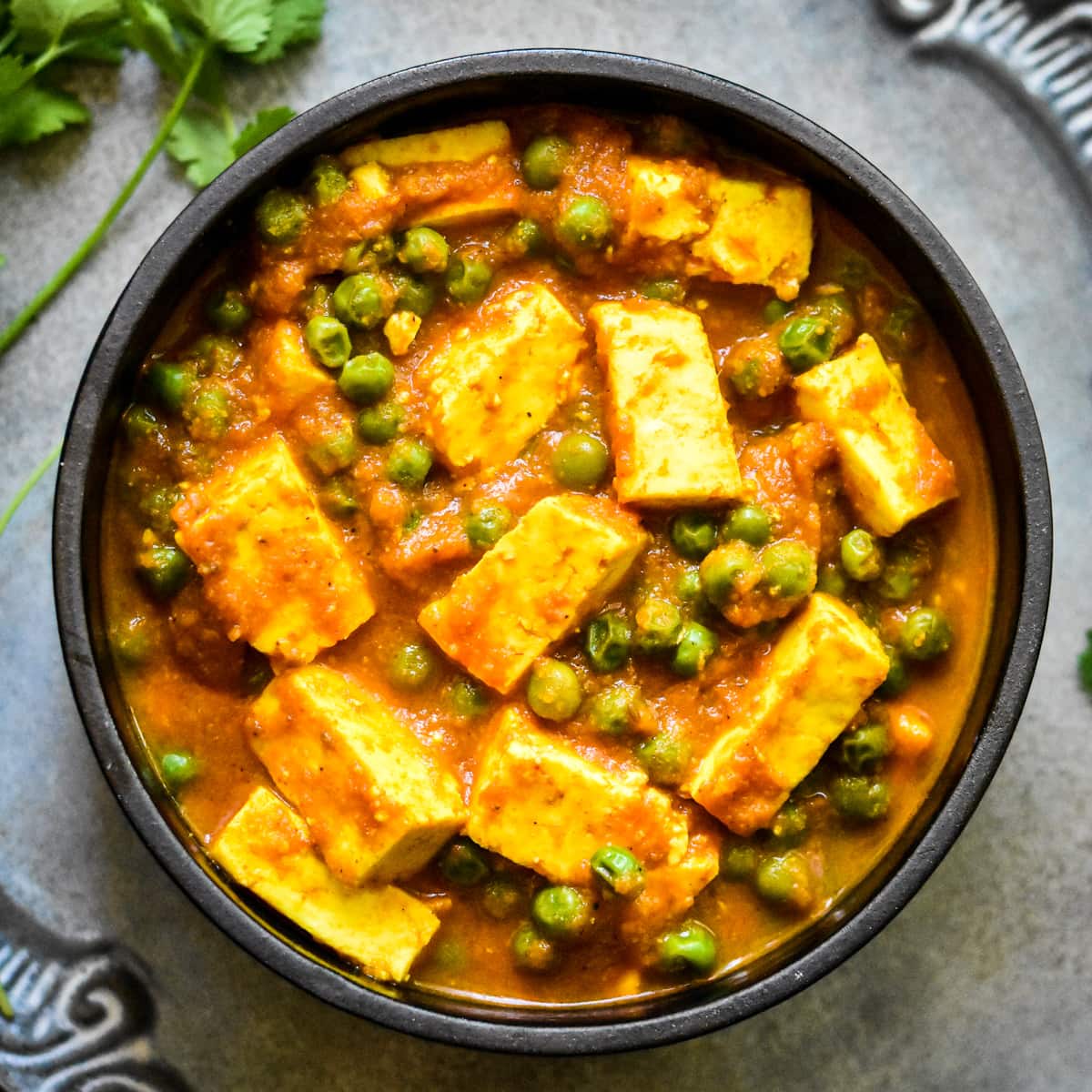 Easy Matar Paneer Recipe