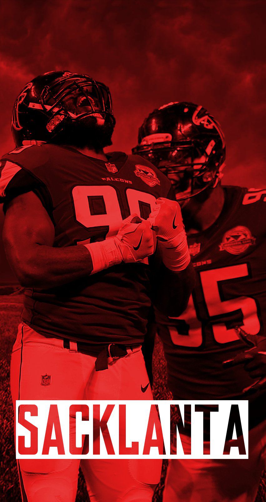 Download this sweet Adrian Clayborn phone wallpaper