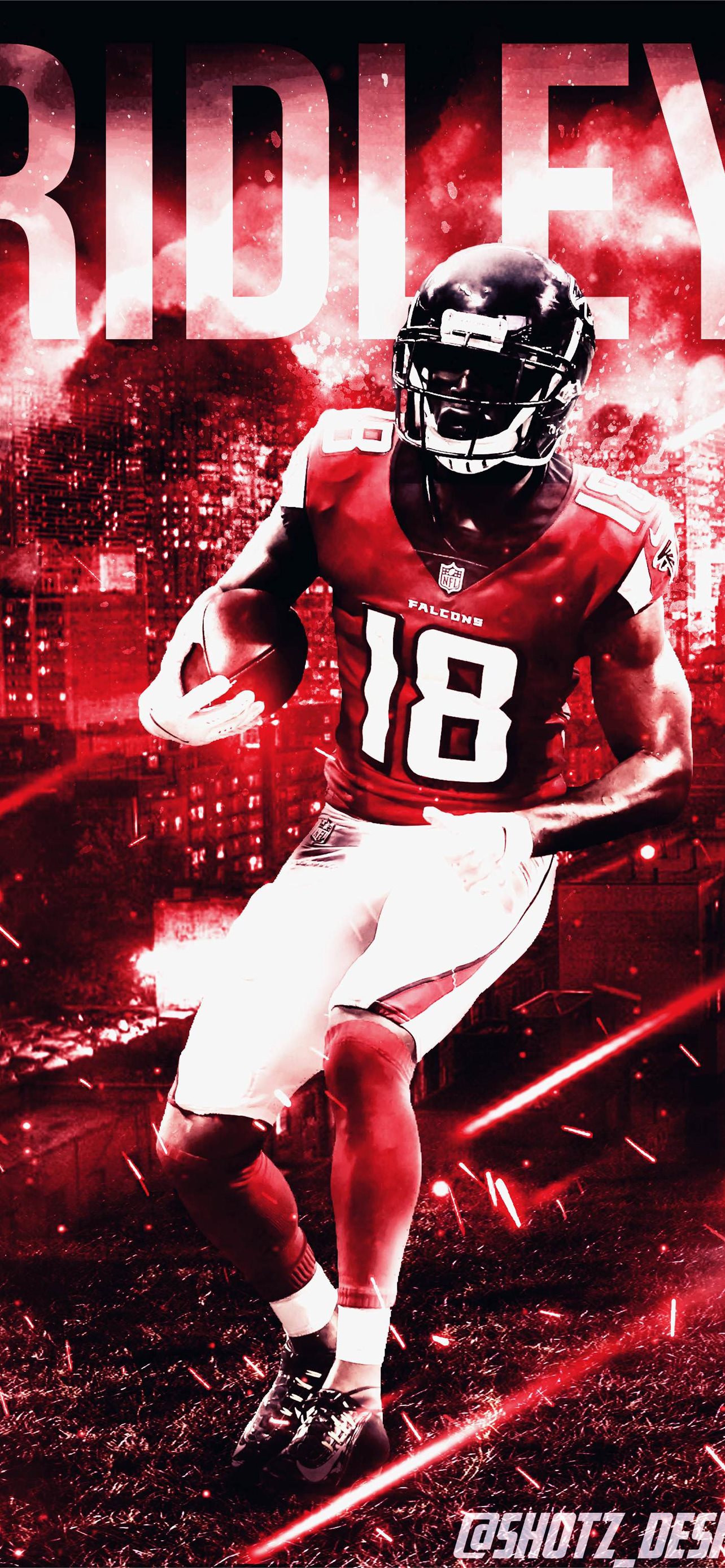 Download wallpaper 720x1280 atlanta falcons, american football