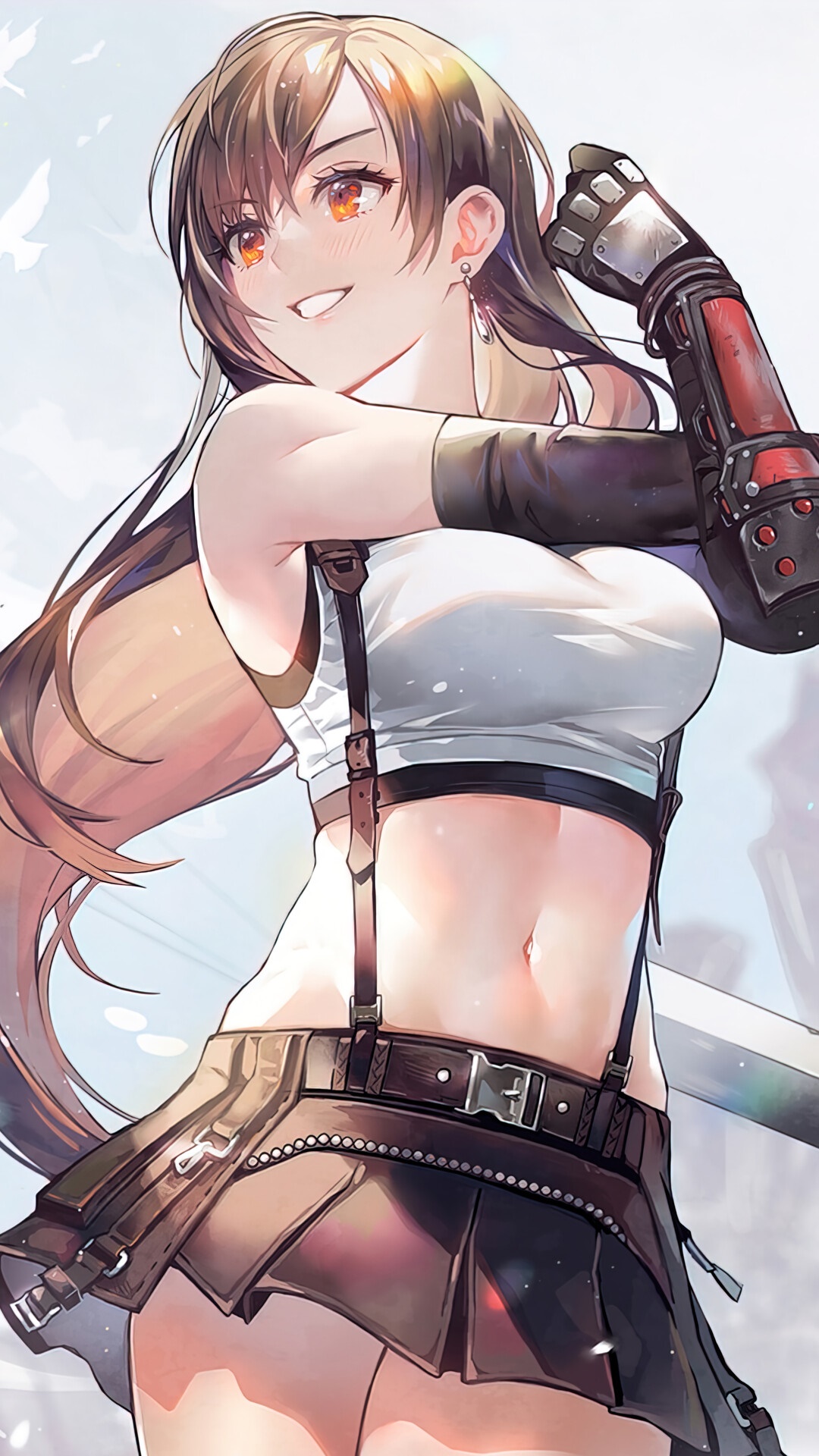Tifa Lockhart, Final Fantasy 7 Remake, Video Game, Final Fantasy VII Remake, Full HD phone wallpaper Gallery HD Wallpaper