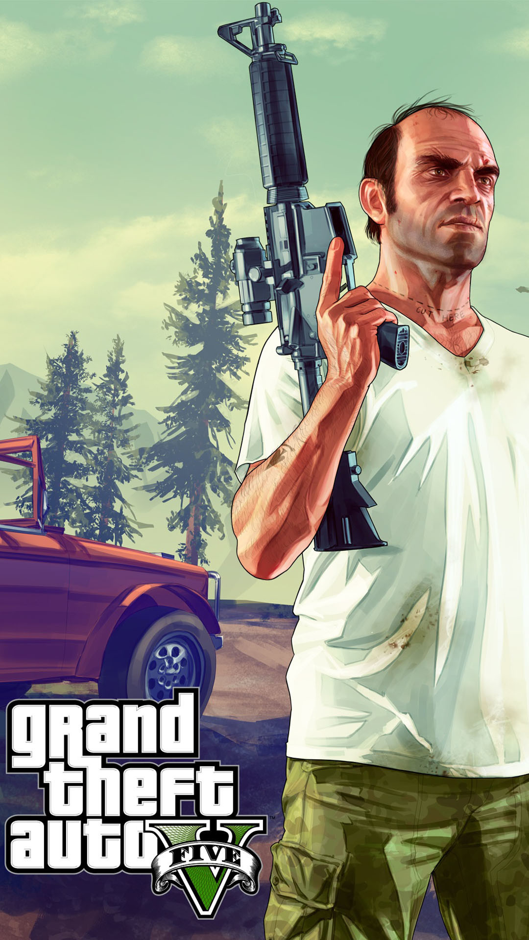 GTA 5 iPhone Wallpaper