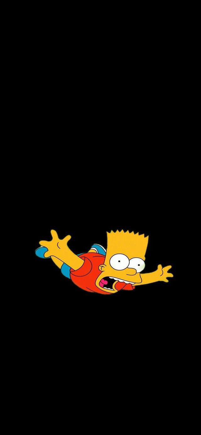 Falling Bart Simpson [1125x2436]. Funny iphone wallpaper, Cartoon wallpaper iphone, Marvel phone wallpaper