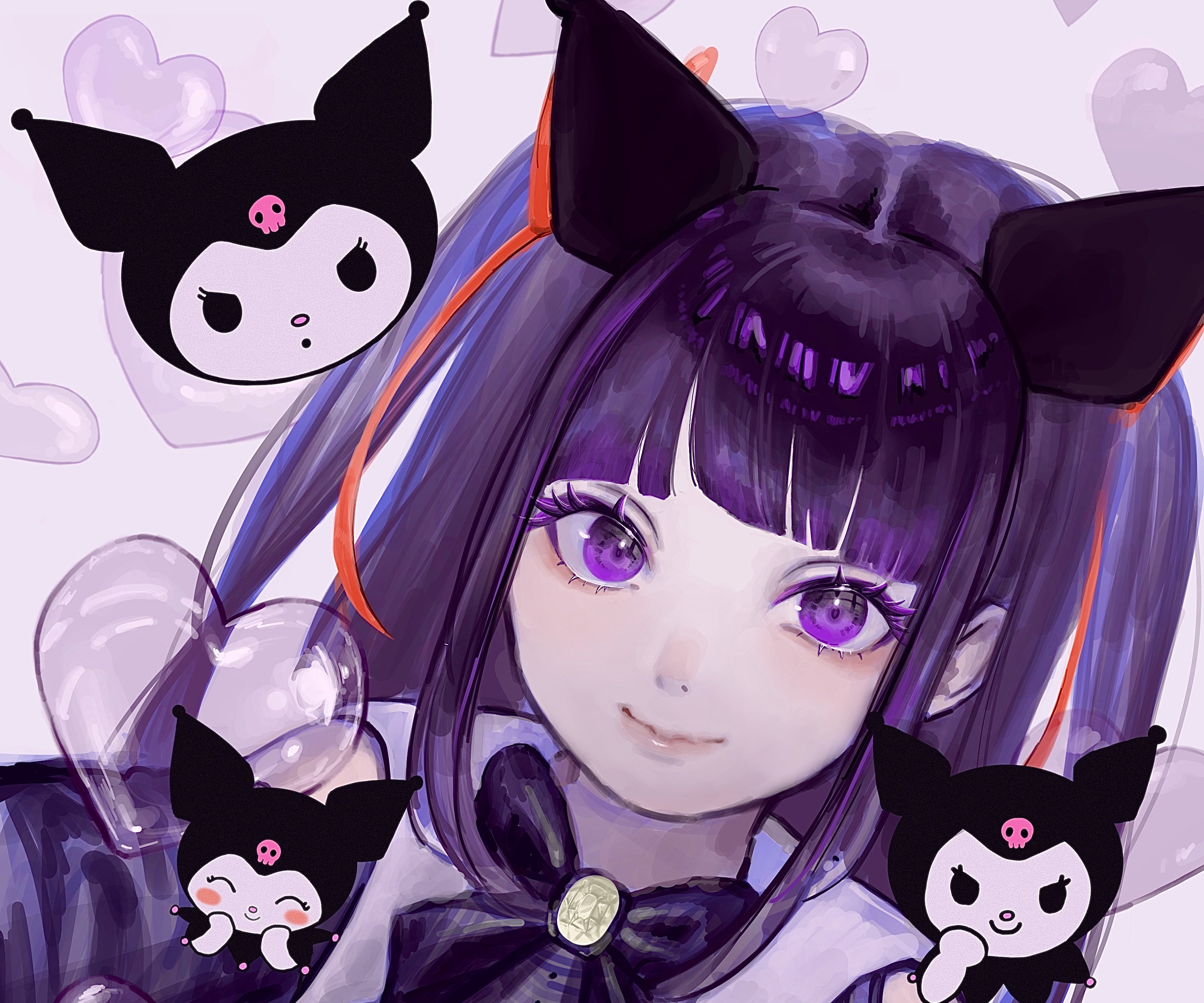 Kuromi (Onegai My Melody) HD Wallpaper and Background