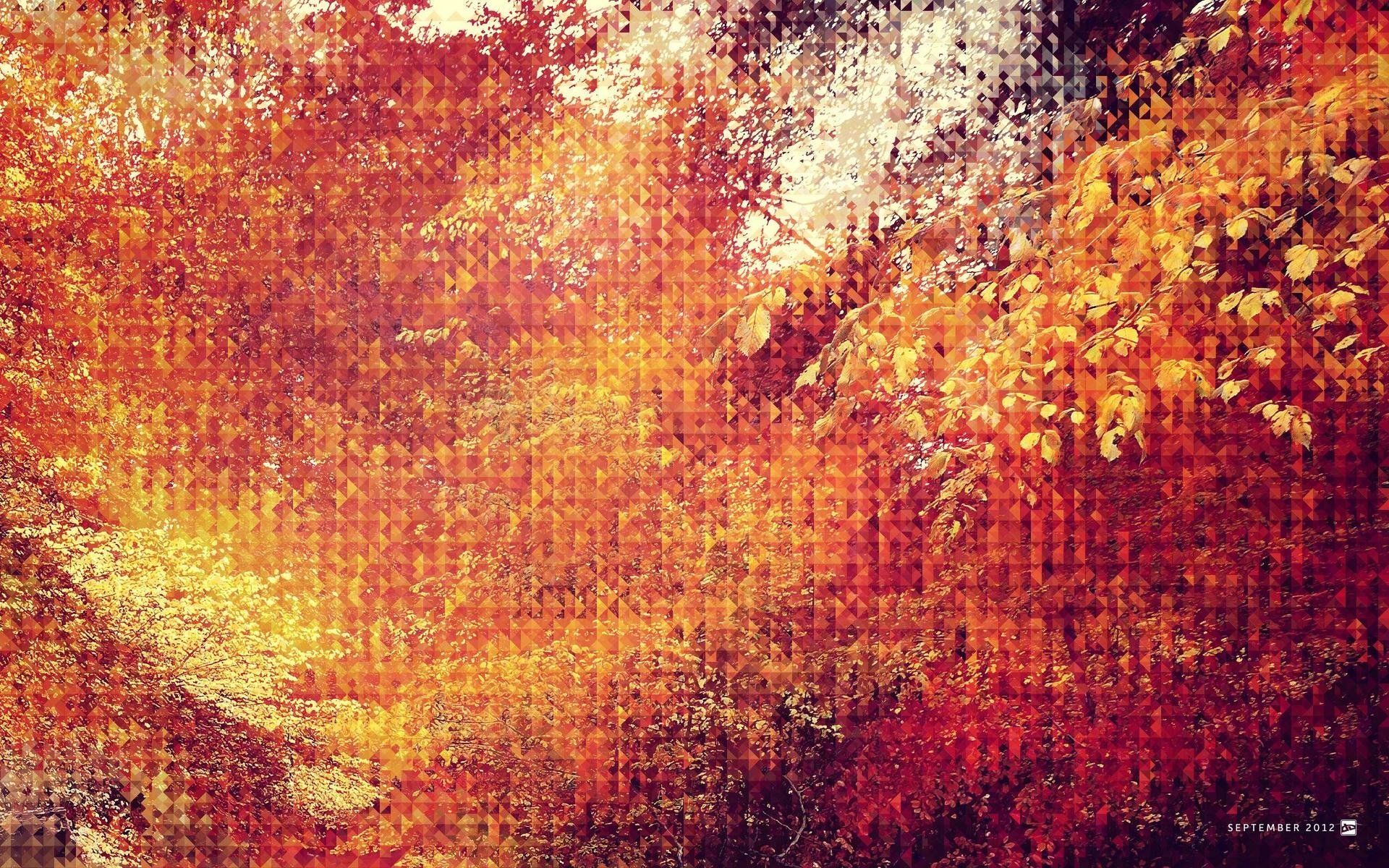 Fall Abstract Wallpaper Free Fall Abstract Background