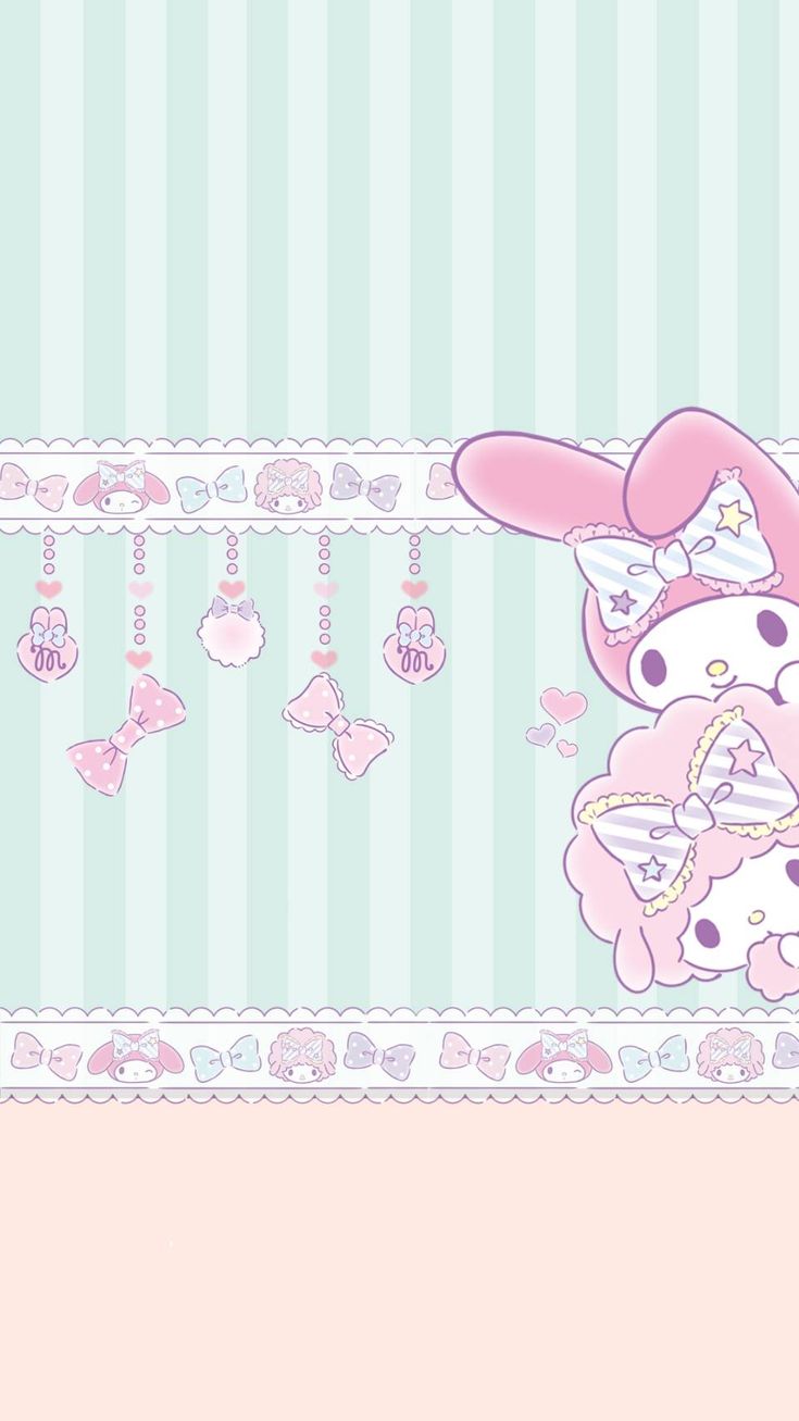 My Melody. My melody wallpaper, Sanrio wallpaper, Hello kitty wallpaper