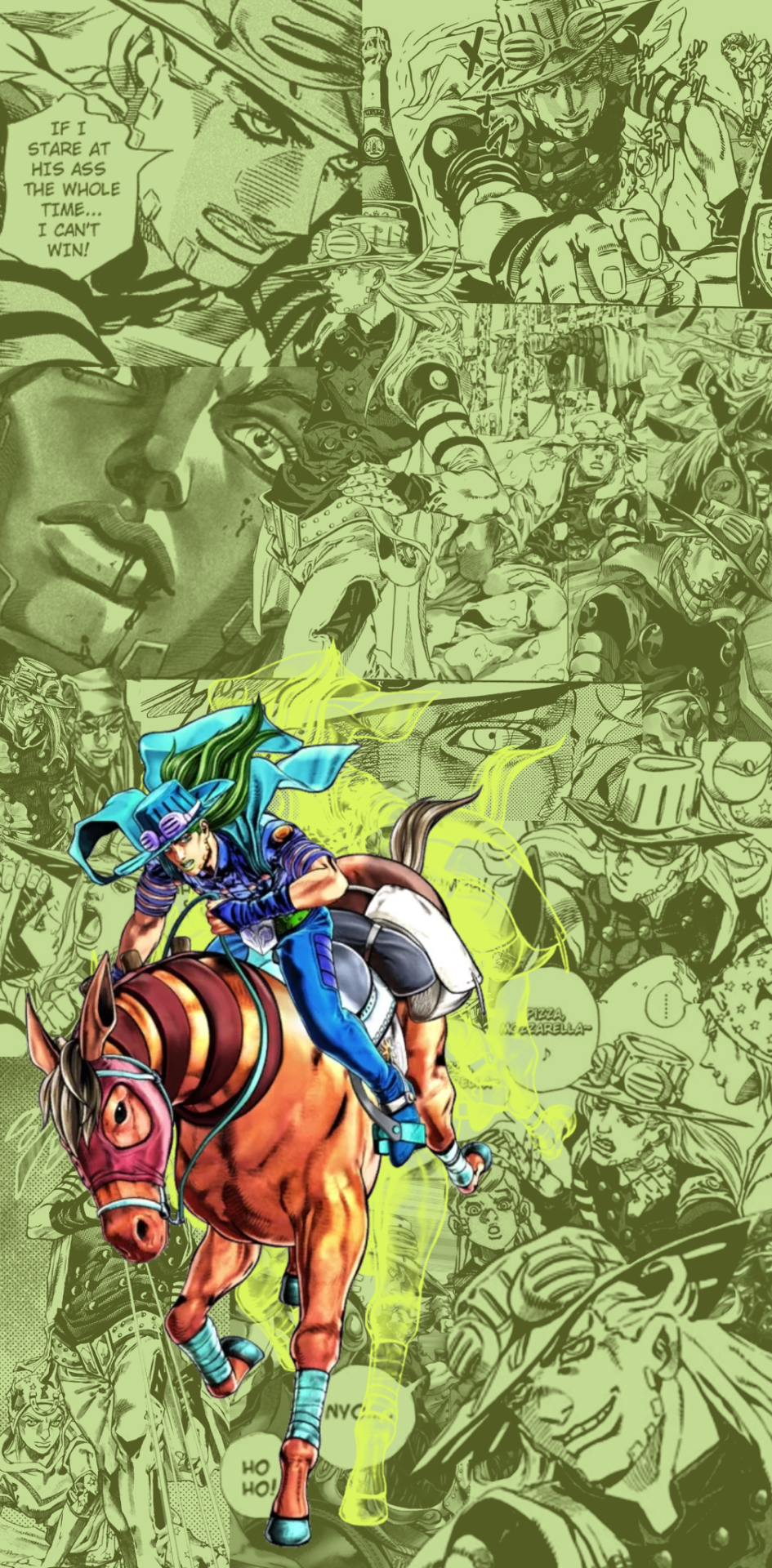 Jojo Gyro Zeppeli, Jojo's Bizarre Adventure Part 7 - Jojo Gyro Zeppeli Pose  PNG with No Background, HD phone wallpaper