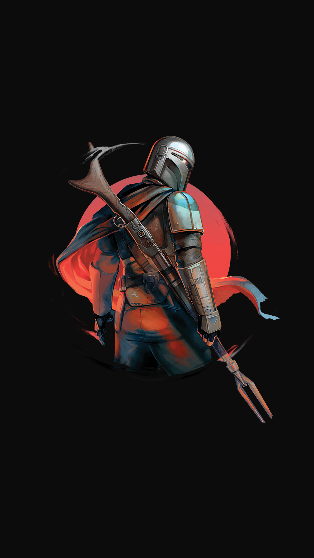 The Mandalorian HD phone wallpaper 1080p