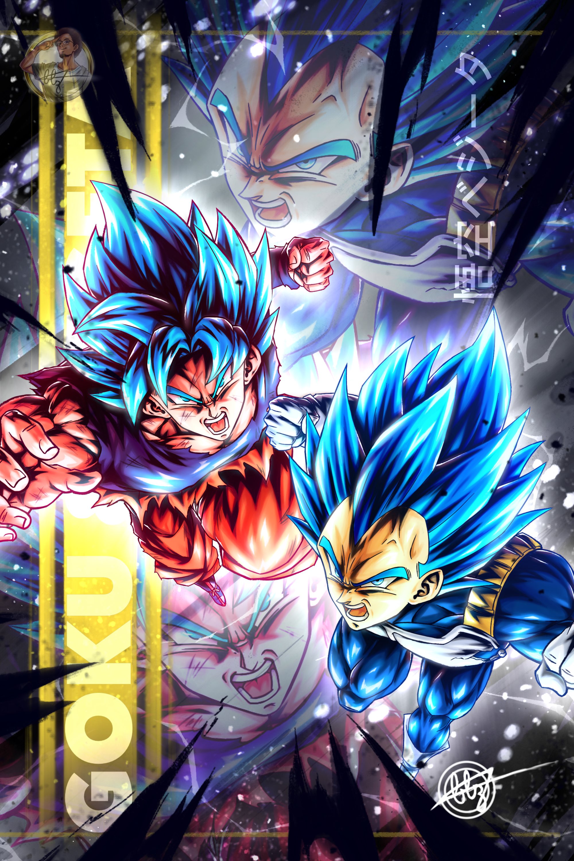 Goku & Vegeta Wallpaper