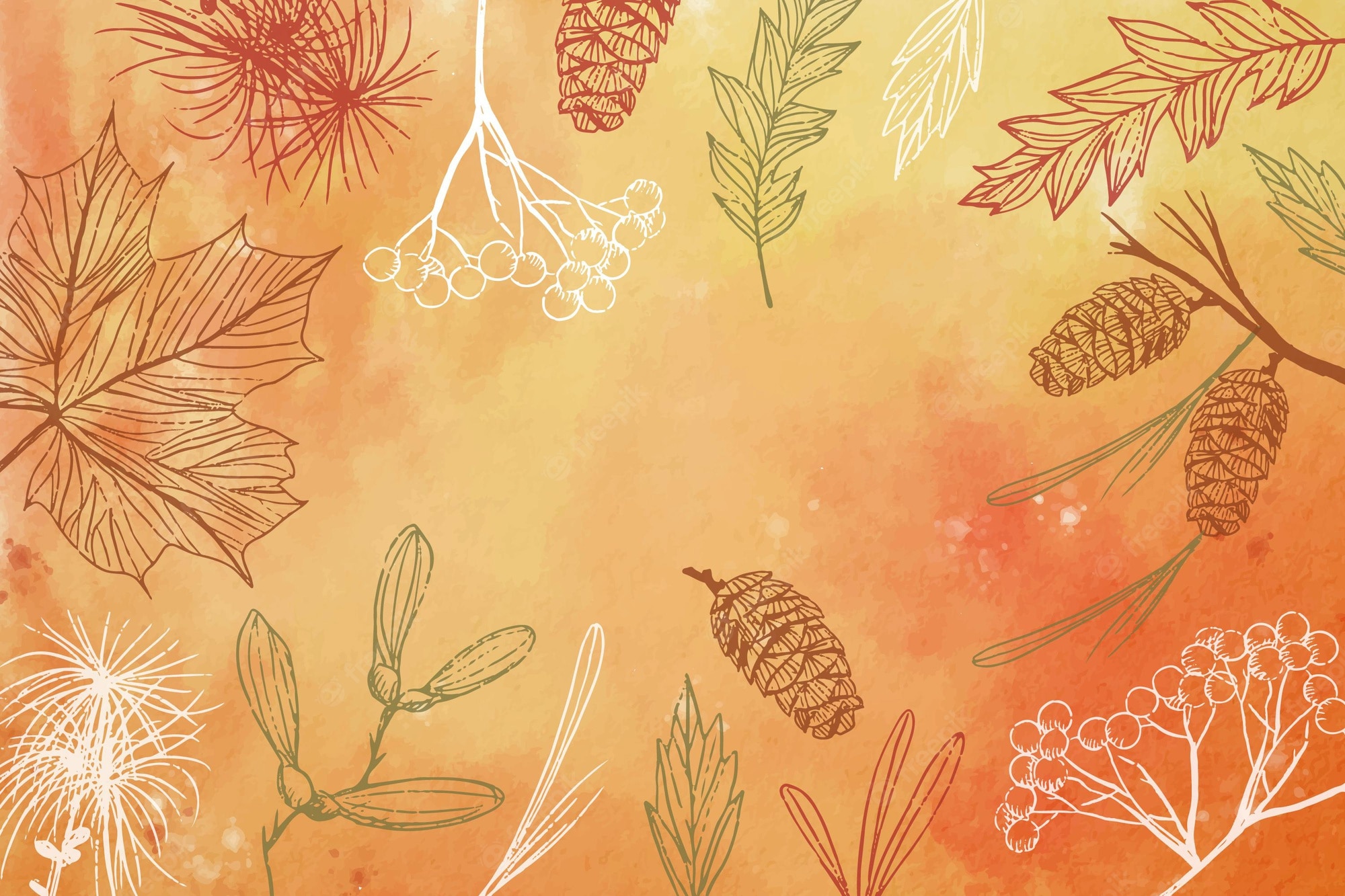 Autumn wallpaper Image. Free Vectors, & PSD