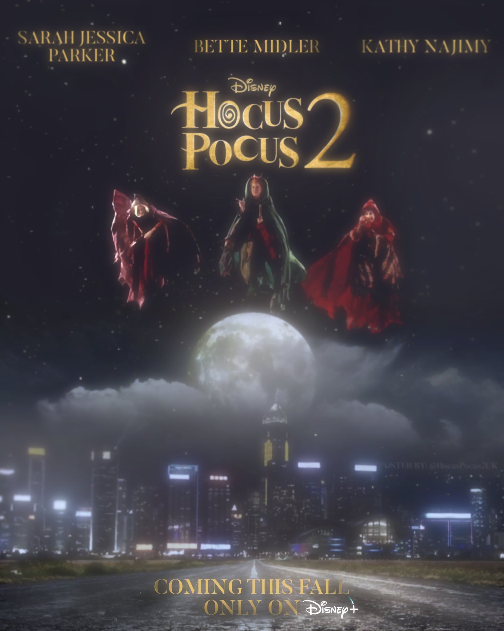 Hocus Pocus 2 made our own 'Hocus Pocus 2' movie poster! ✨
