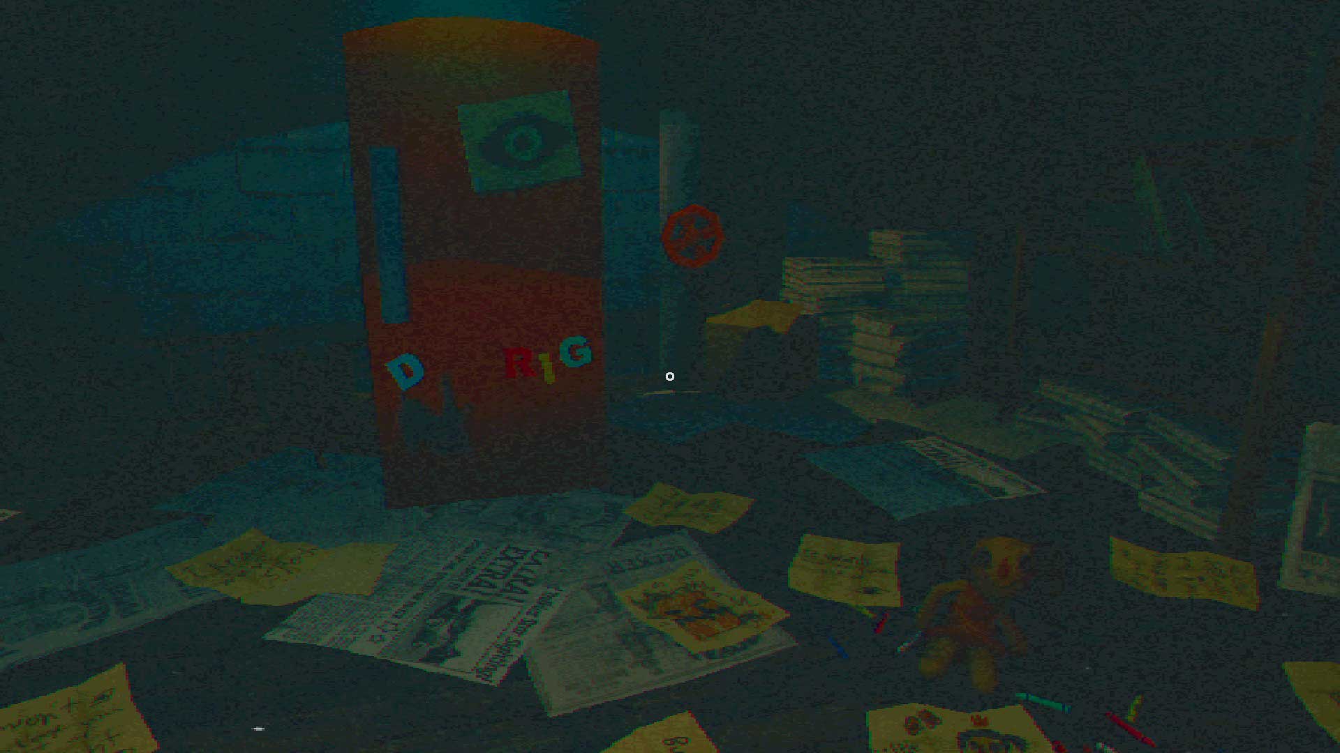 The Fridge is Red is a horror anthology game with a trippy demo