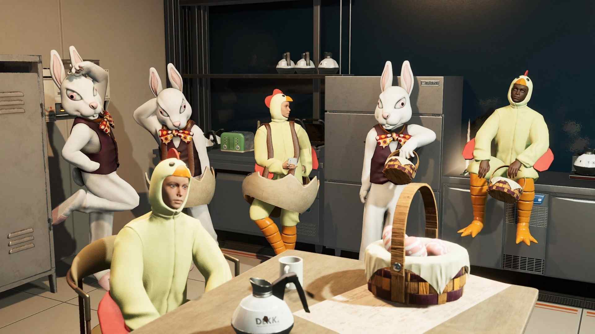 The Perfect Excuse To Dress as a Giant Rabbit in First Class Trouble