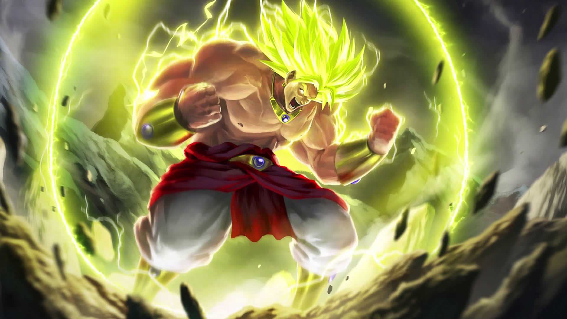 Desktop Broly Wallpaper