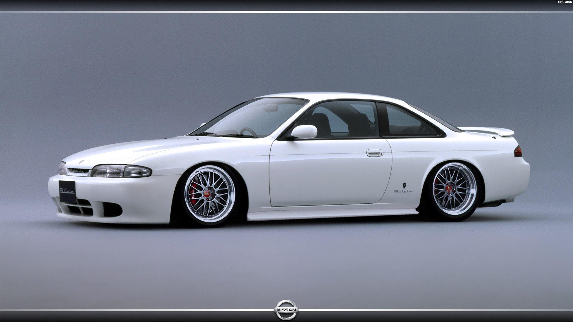 Cars digital art tuning Nissan 200SX Nissan Silvia S14 kouki Nissan s14a wallpaperx1080