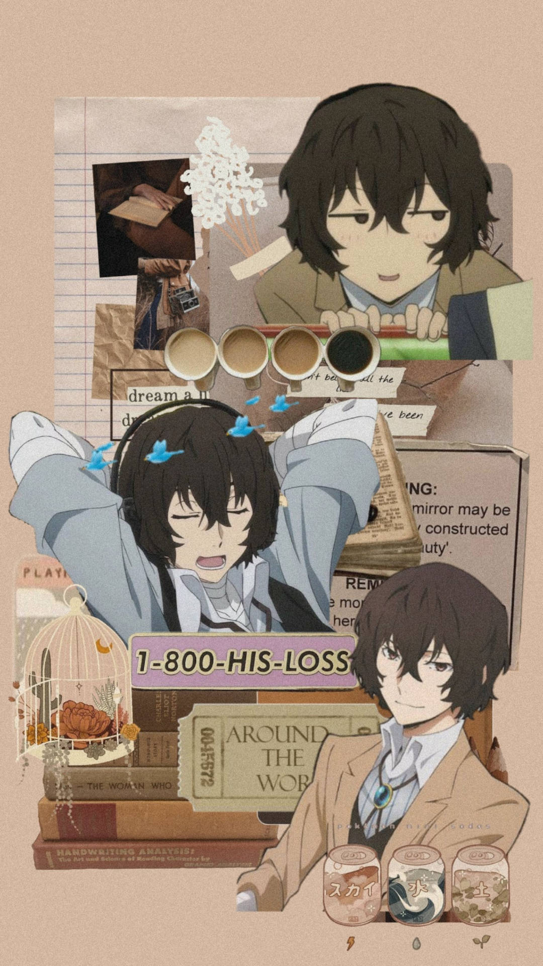 Download Dazai Aesthetic Collage Wallpapers