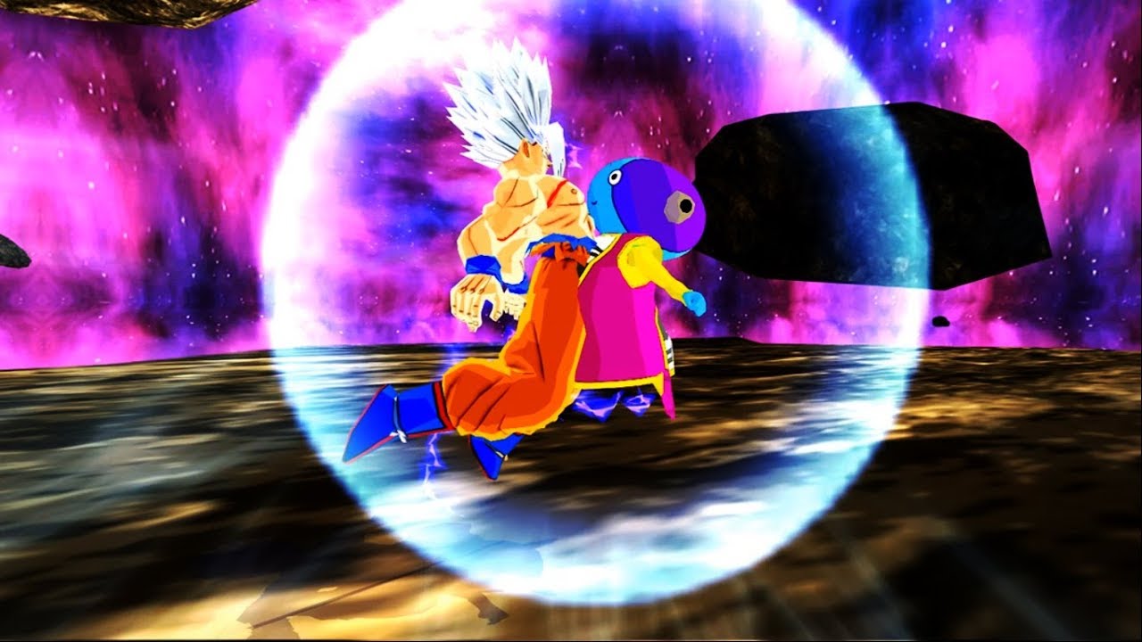 Goku SSJ Omni God and Zeno Omni King Fusion! SSJ Omni King