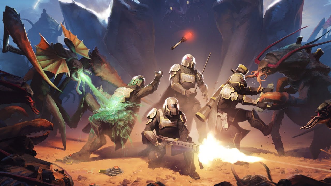 Helldivers' Crazy Co Op Action Comes To Steam Plays