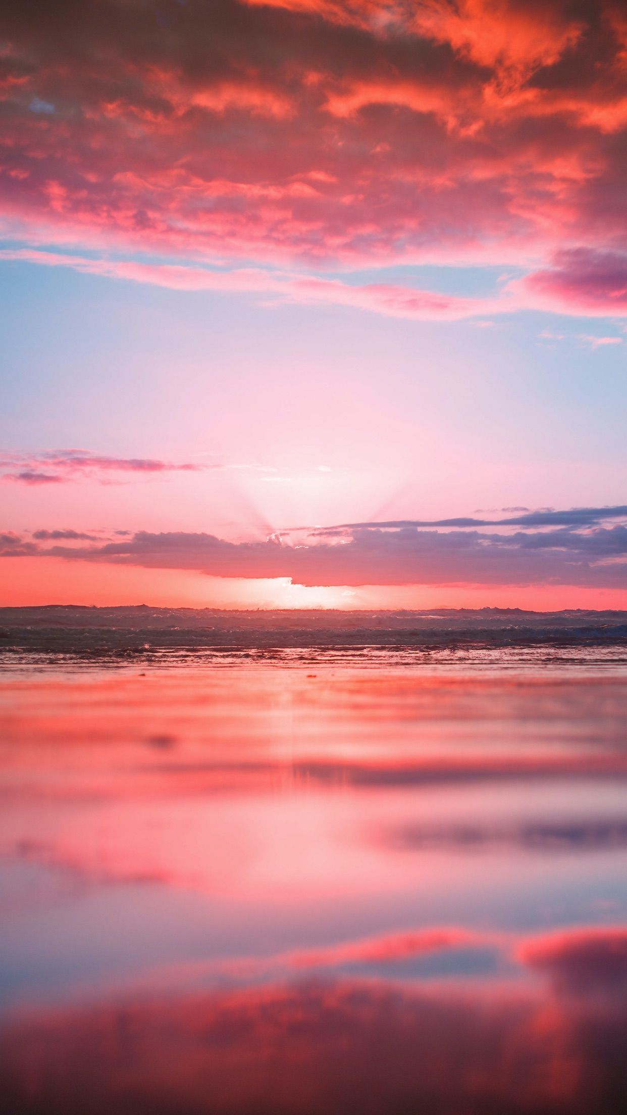 Pink Sunset Wallpaper