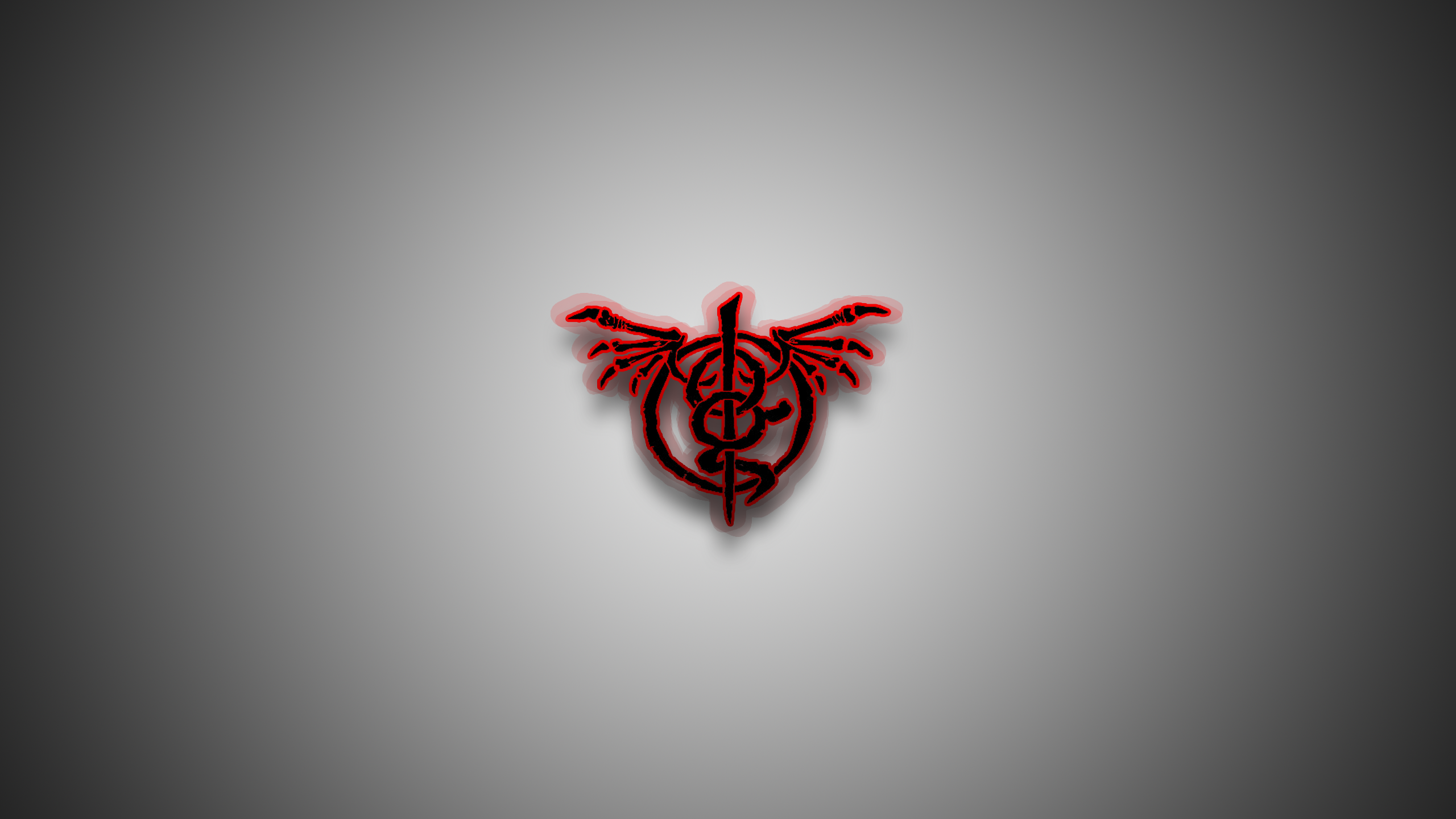 A minimalist Lamb of God wallpaper I created. (2560x1440)
