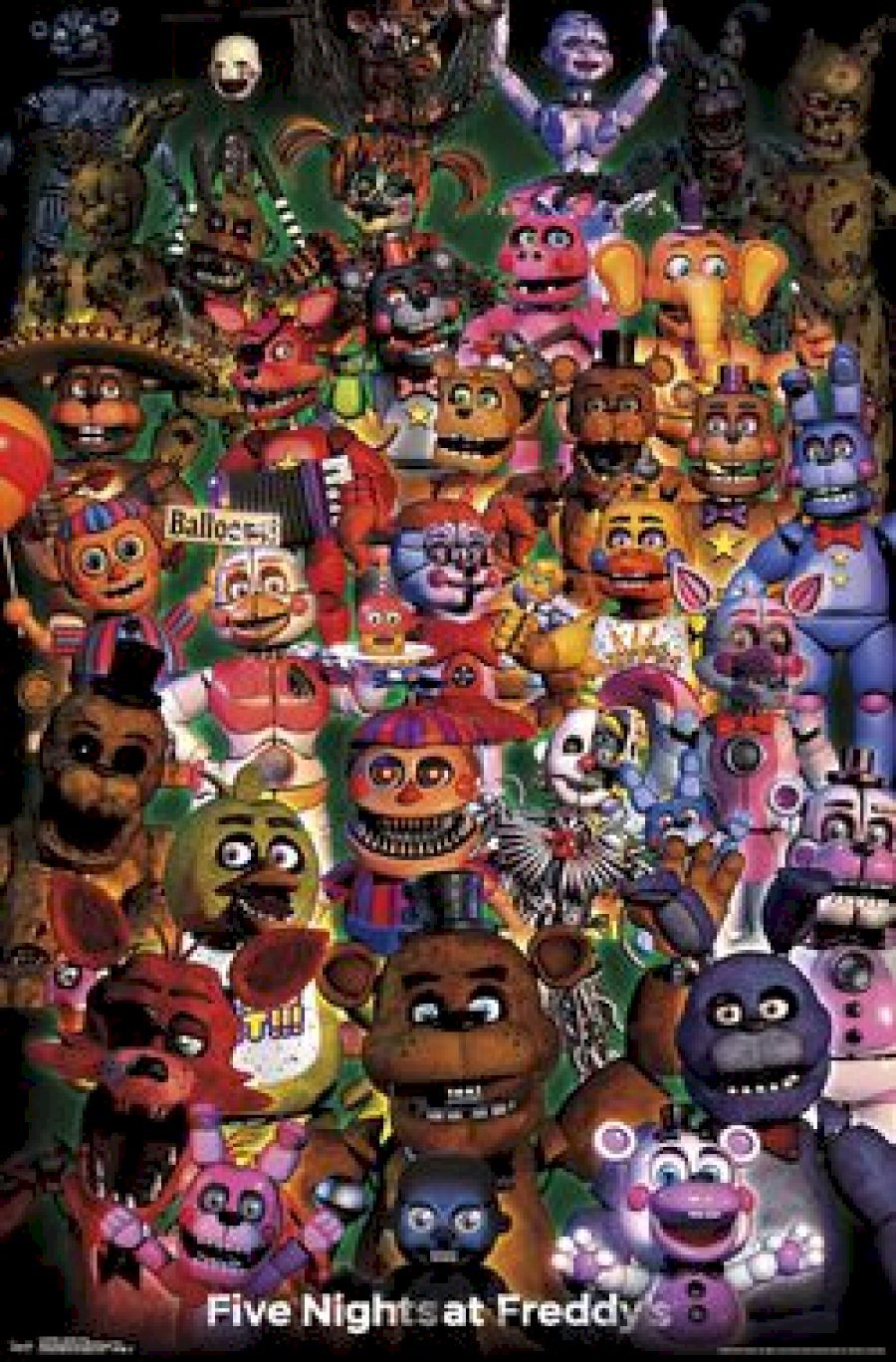 All FNaF Characters Names And Picture, Get The List Of All FNaF Characters Names With Their Picture