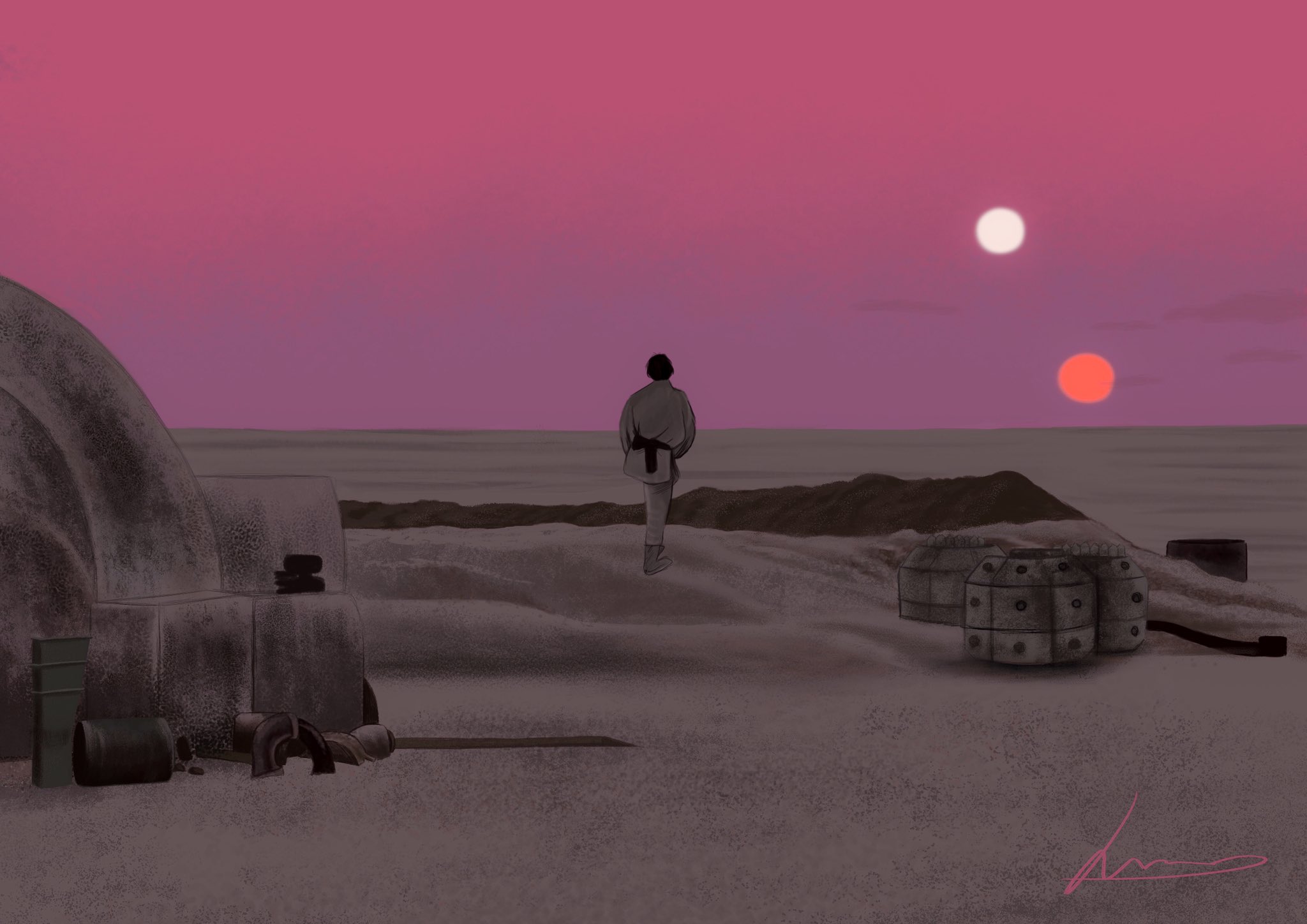 Star Wars Sunset Wallpapers - Wallpaper Cave