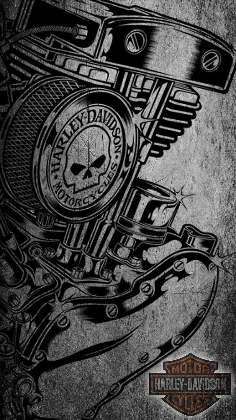 Harley Davidson Logo iPhone Wallpapers Wallpaper Cave