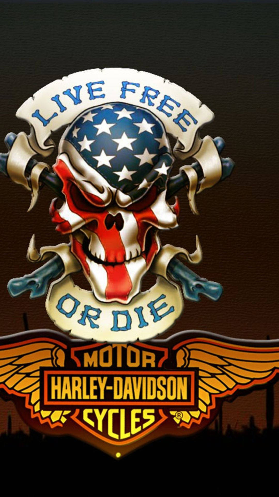Download Harley Davidson Motorcycles Poster Wallpaper