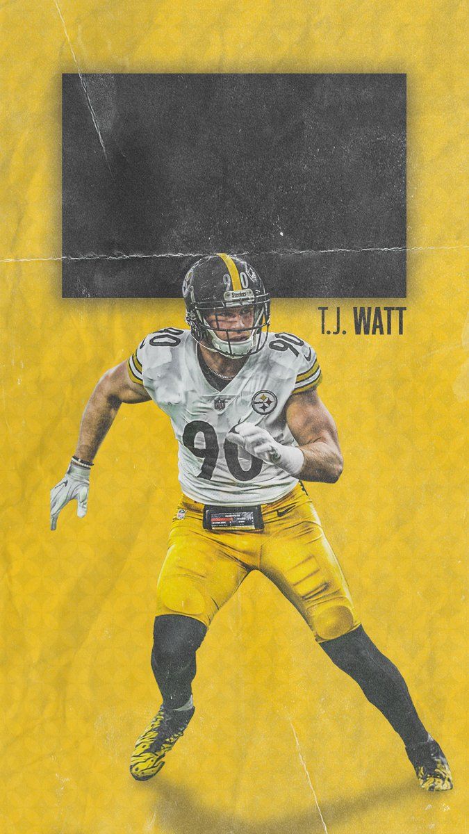 T.J. Watt. Pittsburgh steelers football, Steelers, Nfl football wallpaper
