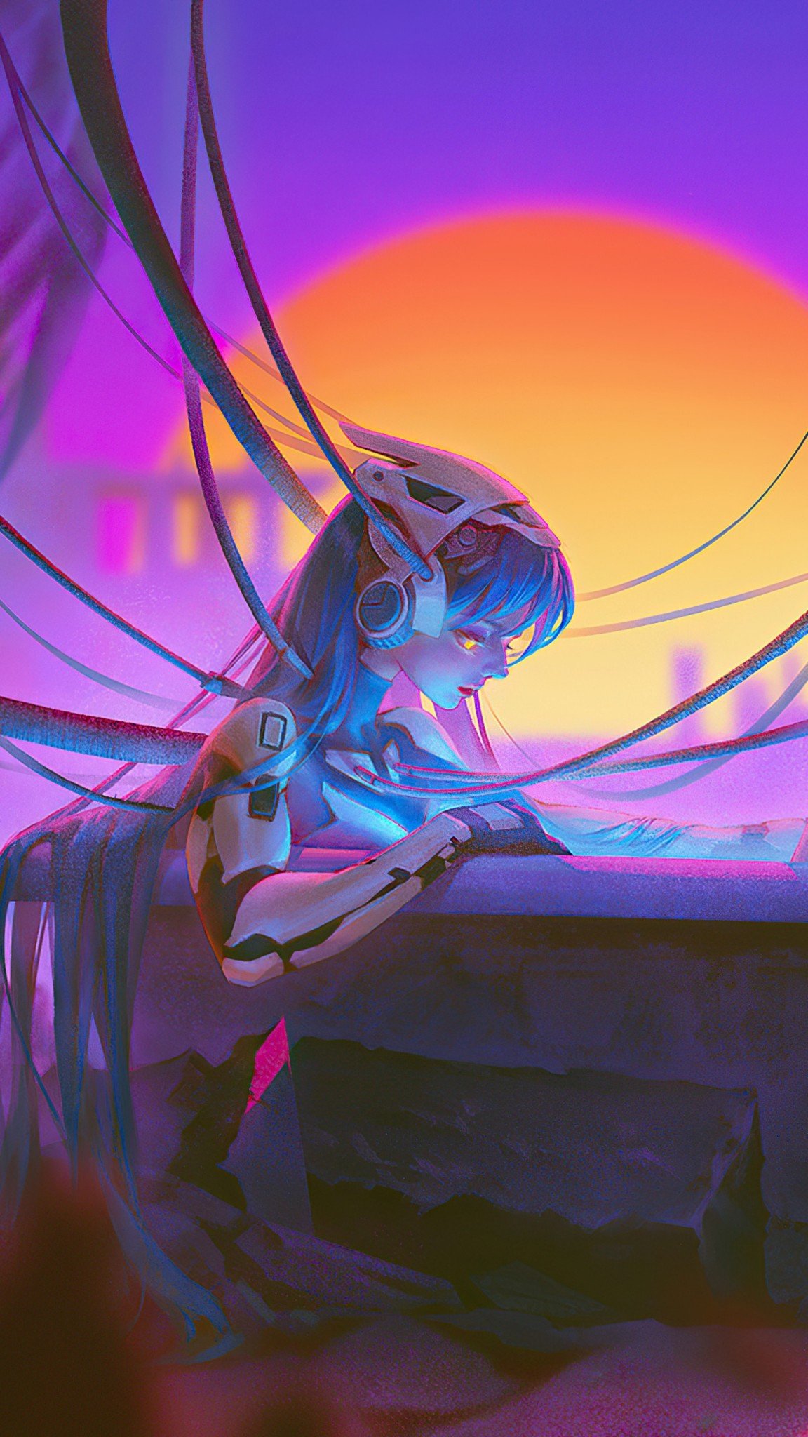 Anime Cyberpunk Edgerunners HD Wallpaper by Beatrice Woodward