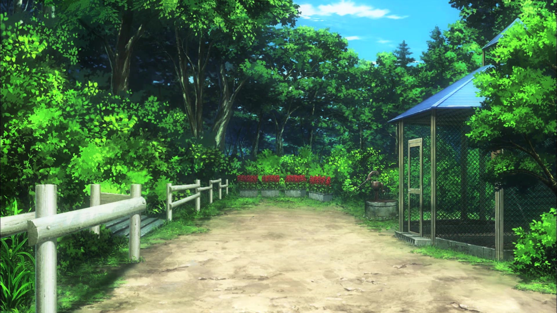 Non Non Biyori Repeat [Season 2] Ep 4 Background 1080p. Anime scenery, Anime background, Landscape