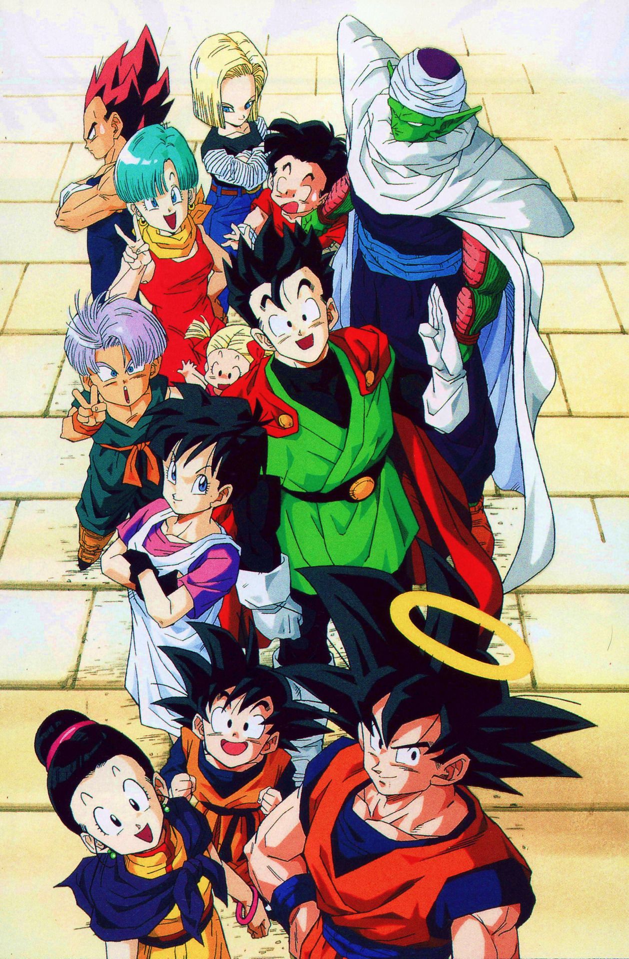 Dragon Ball 90s, 90, retro, HD phone wallpaper