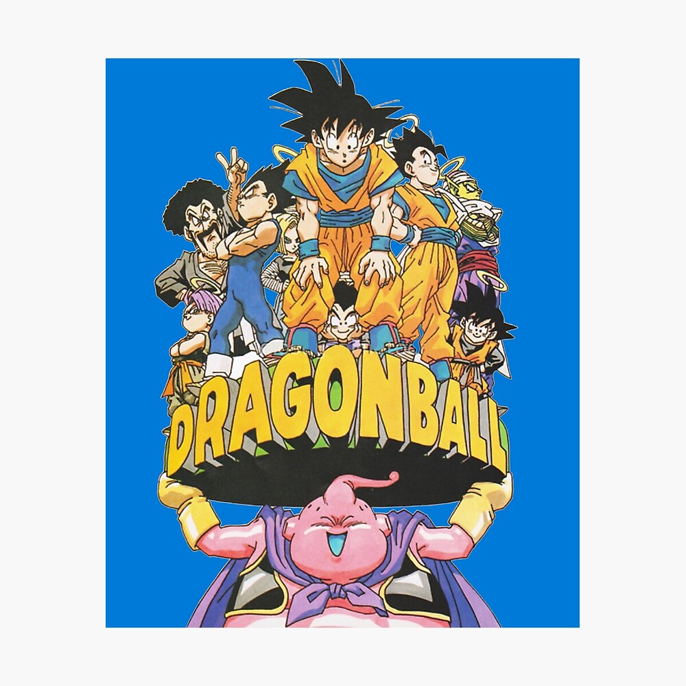 Dragon Ball World Vintage Poster