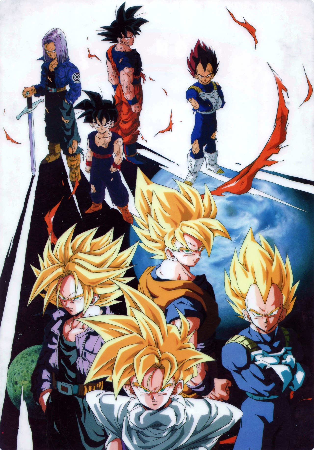 80s & 90s Dragon Ball Art  Dragon ball art, Dragon ball, Dragon ball z