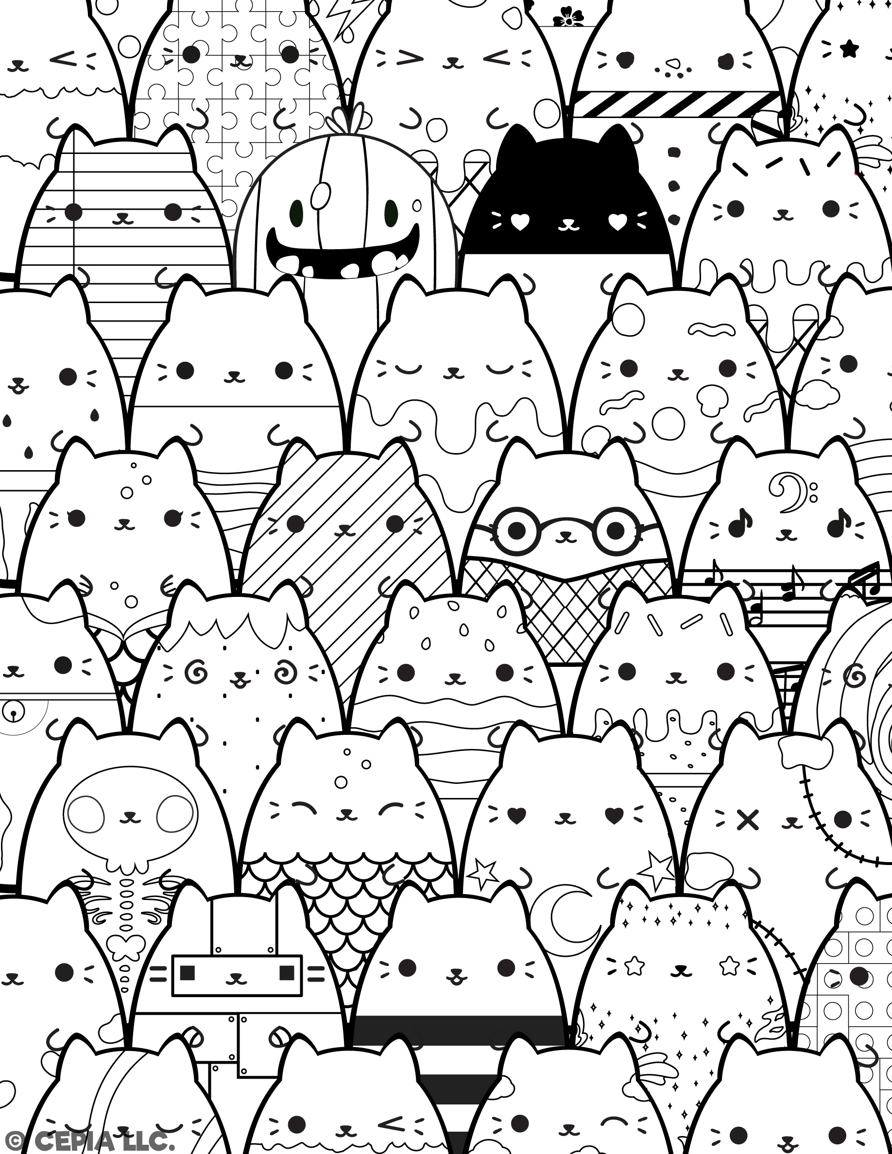 Cats Vs Pickles't Fur Get We Have Fun Coloring Pages
