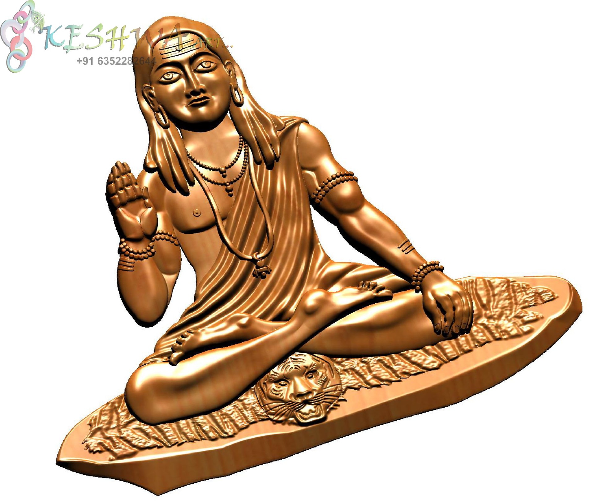 guru gorakhnath bhagvan 3D design