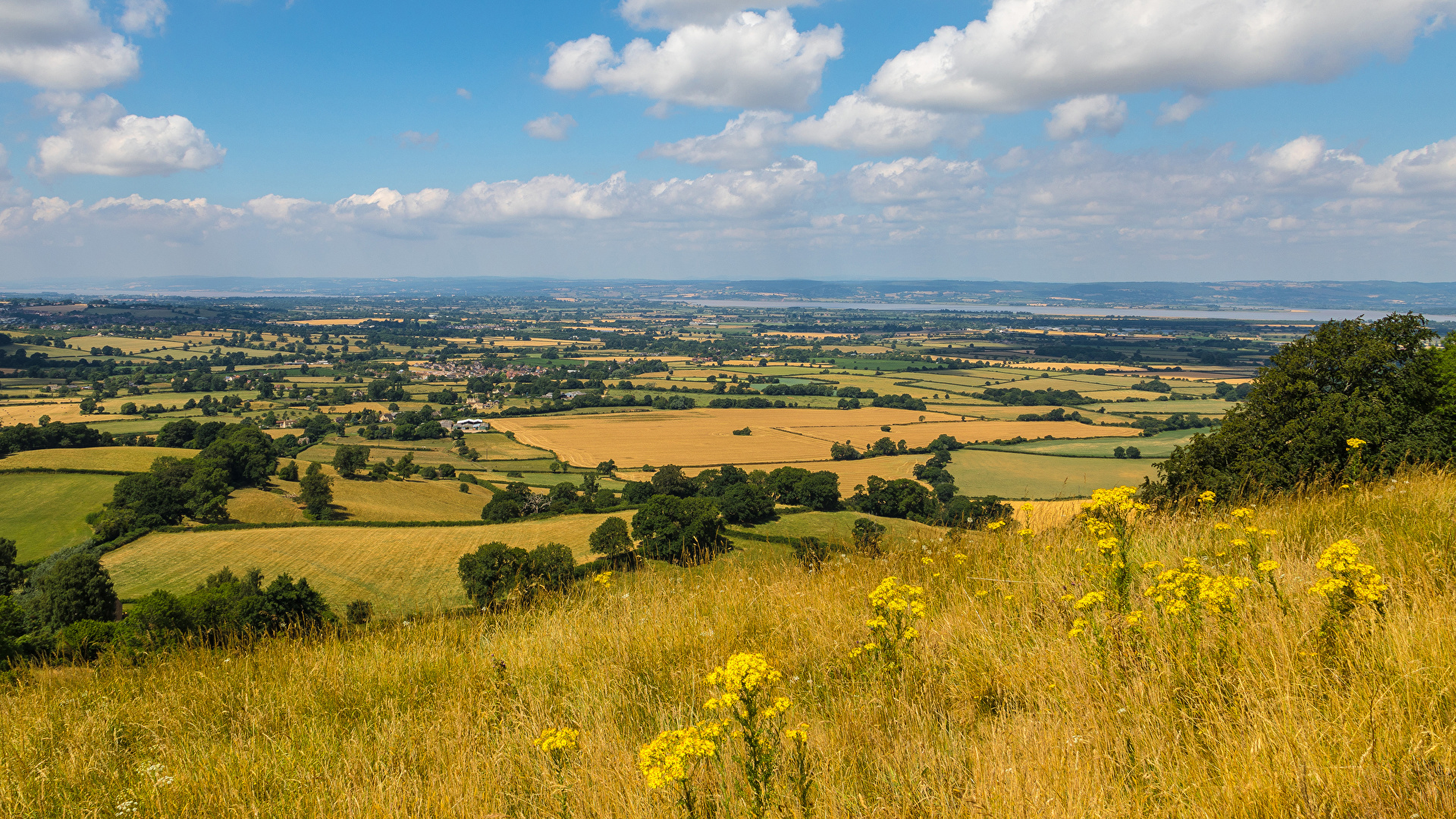 Desktop Wallpaper England Gloucestershire Autumn Nature 1920x1080