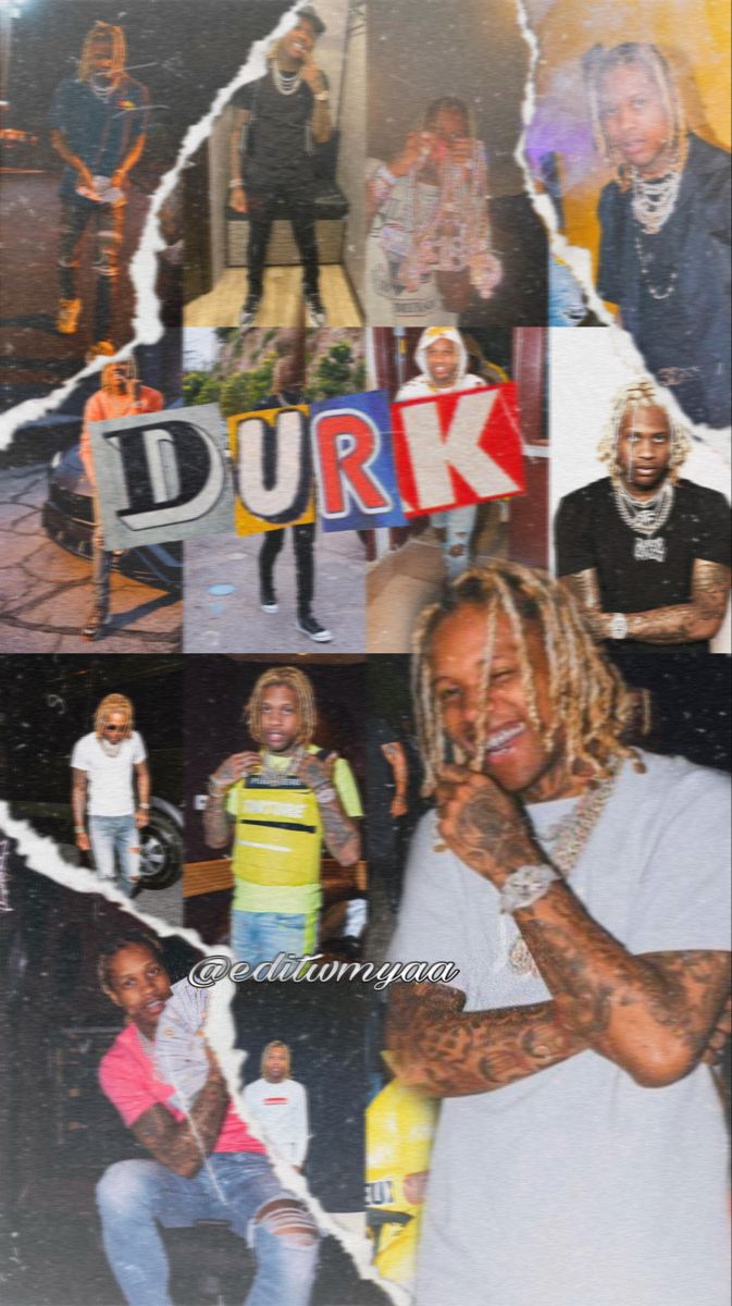 Lil Durk Collage Wallpapers Wallpaper Cave 