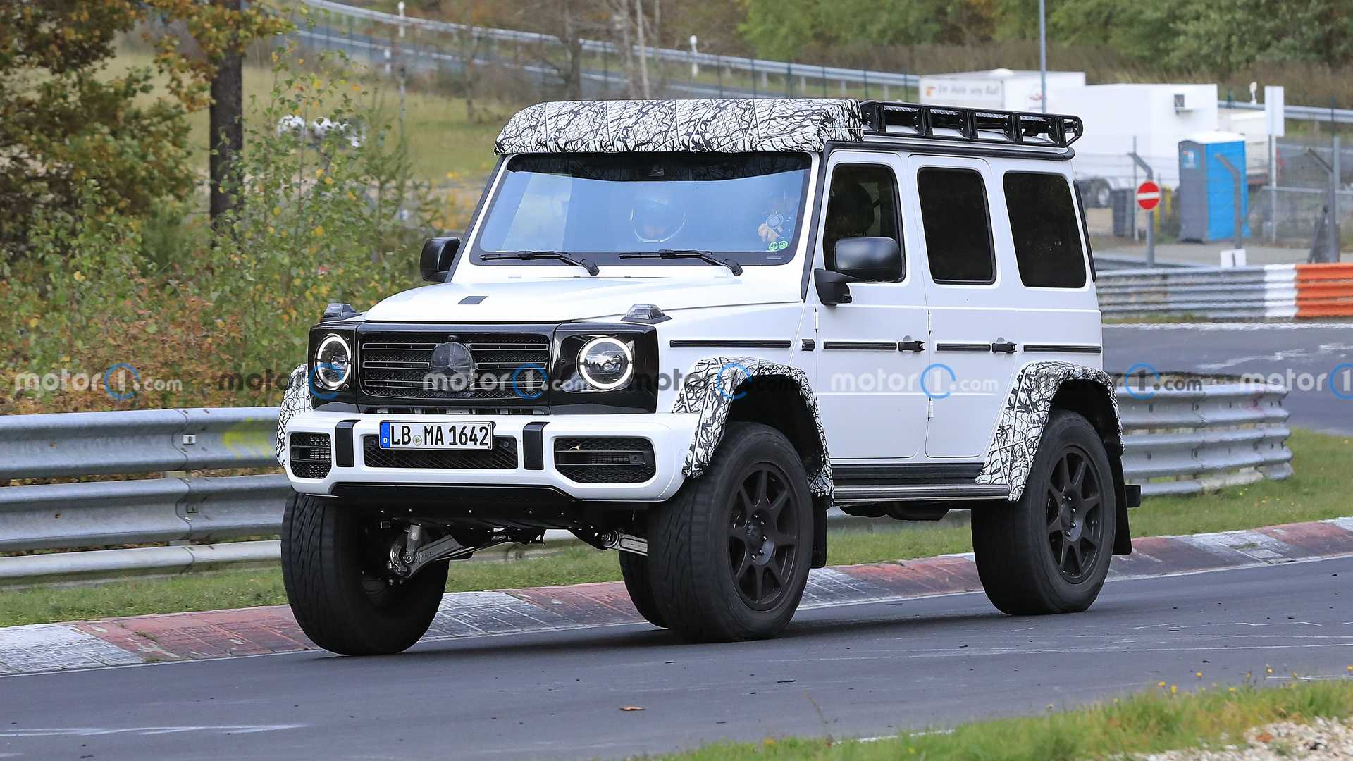 Mercedes G Class 4x4 Squared Looks Surprisingly Stable On Nurburgring